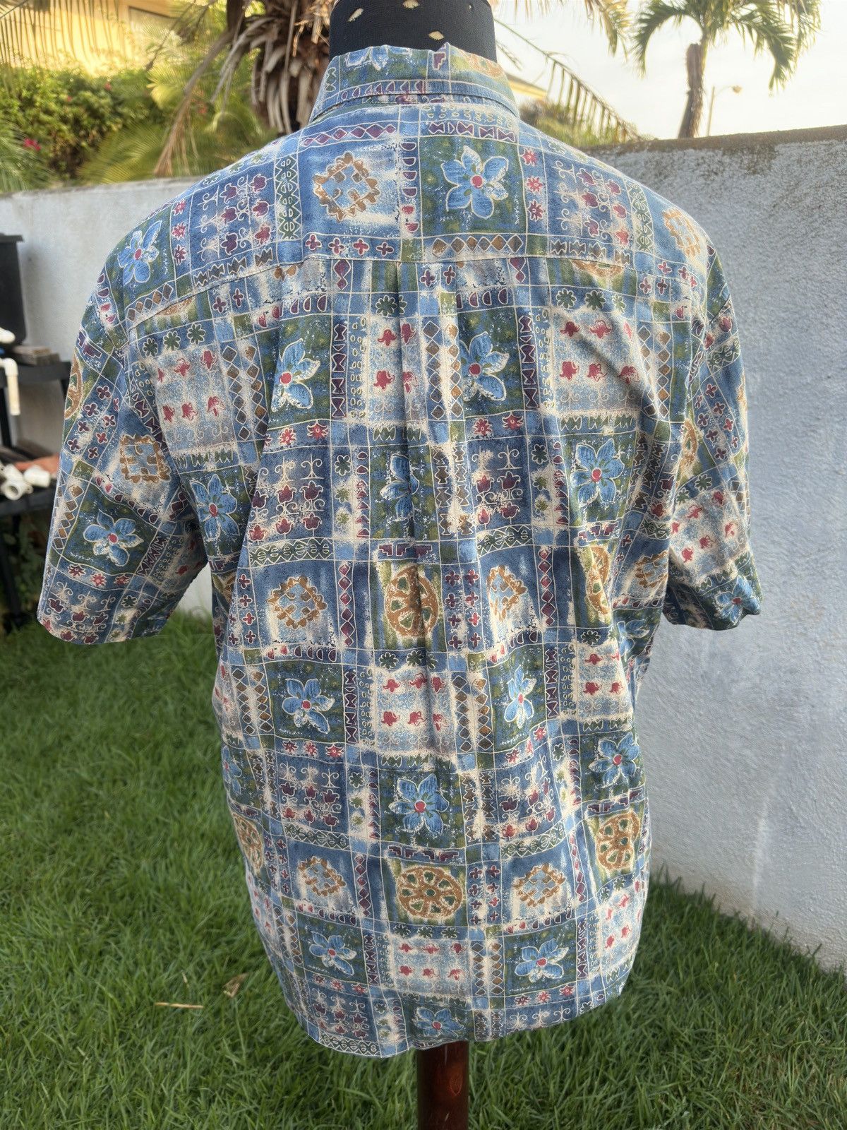 Tori Richard PreOwned Tori Richard Hawaiian Print Multicolored Men's L Size US L / EU 52-54 / 3 - 2 Thumbnail