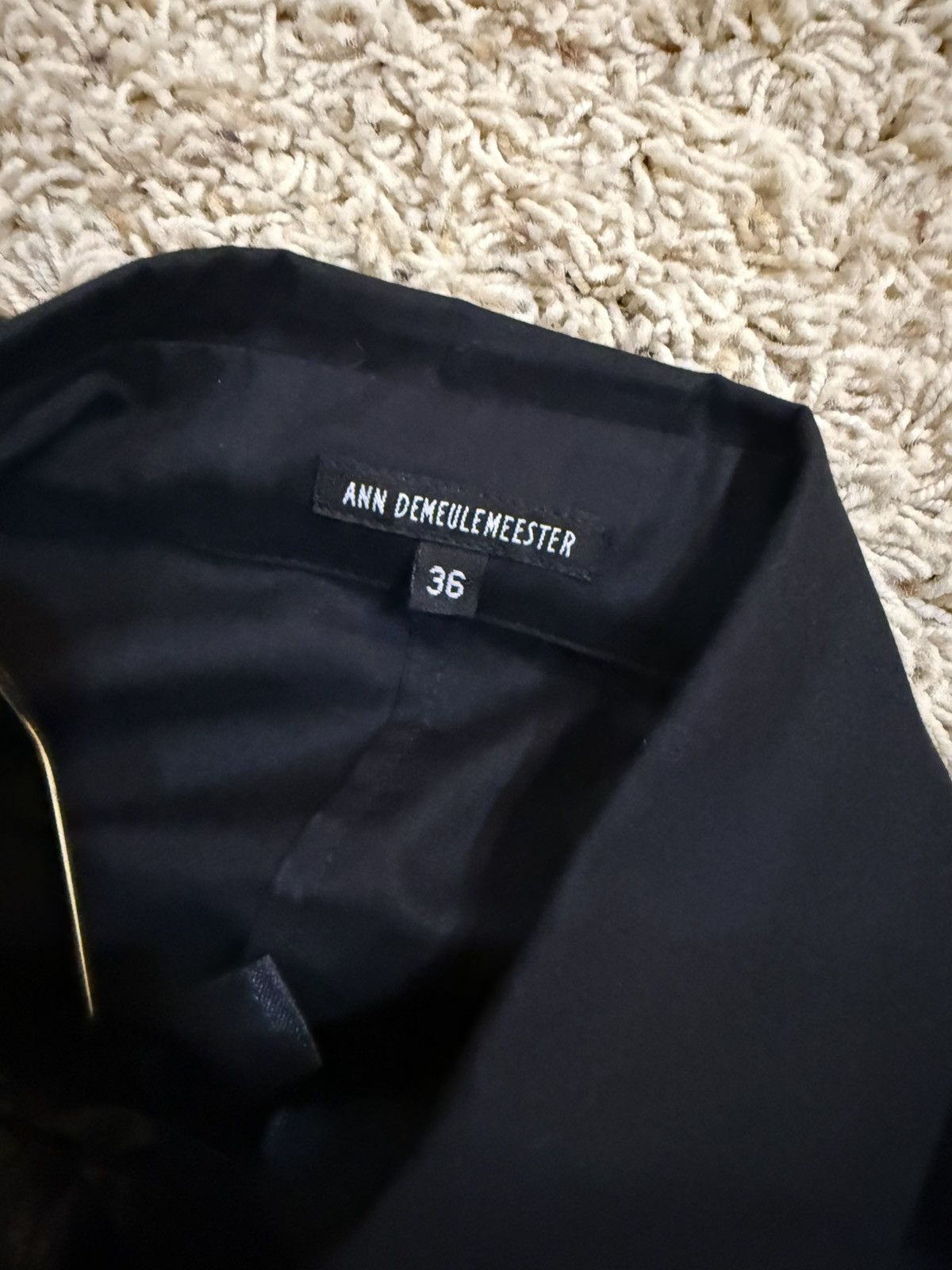 Ann Demeulemeester Asymmetrical Button Up Size US M / EU 48-50 / 2 - 3 Thumbnail