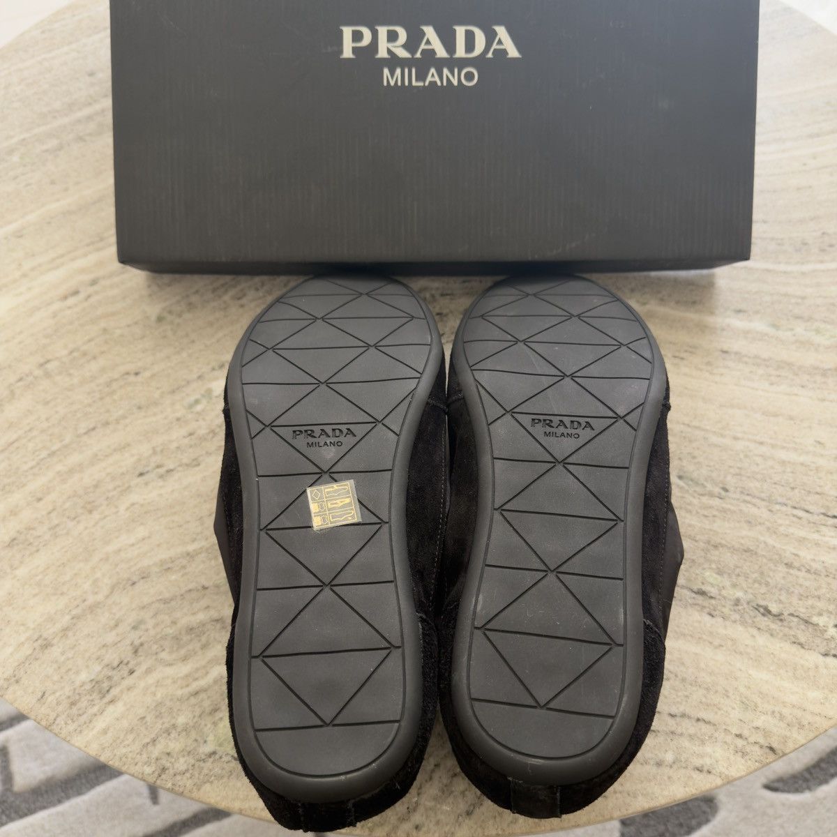 Prada Prada Collapse Re-Nylon/Suede Sneakers 🚫READ DESCRIPTION🚫 Size US 11 / EU 44 - 6 Thumbnail
