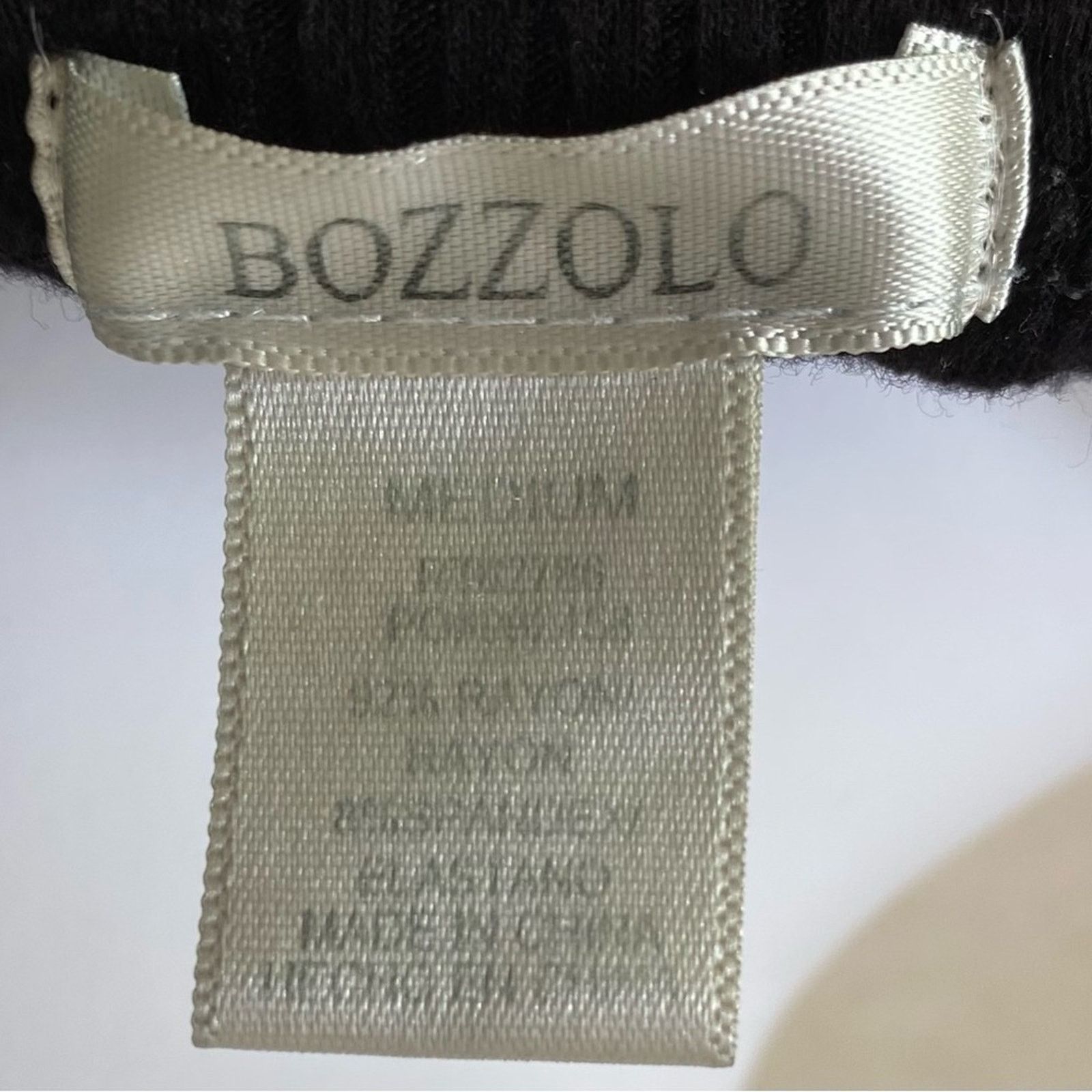 Other Bozzolo | Basic Solid Crop Top Short Sleeve T-shirt | Medium Size M / US 6-8 / IT 42-44 - 3 Thumbnail