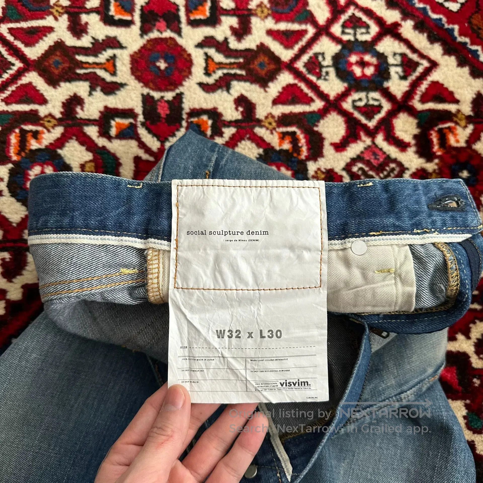 Visvim visvim 13aw 04d5 Jeans. Size US 32 / EU 48 - 6 Thumbnail