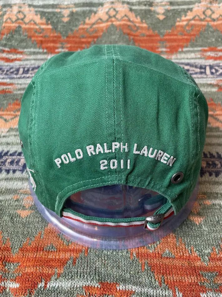 Polo Ralph Lauren Polo Ralph Lauren Rare Leather Baseball Hat cap Size ONE SIZE - 4 Thumbnail