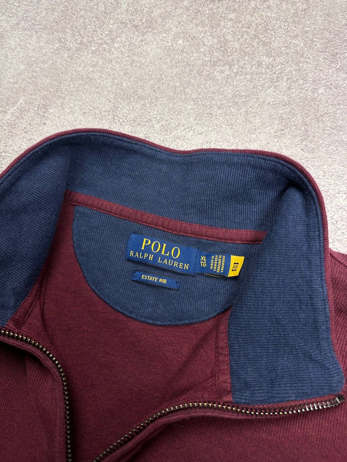 Polo Ralph Lauren Vintage Polo Ralph Lauren Quarter Zip Sweater Rare XL Size US XL / EU 56 / 4 - 6 Thumbnail