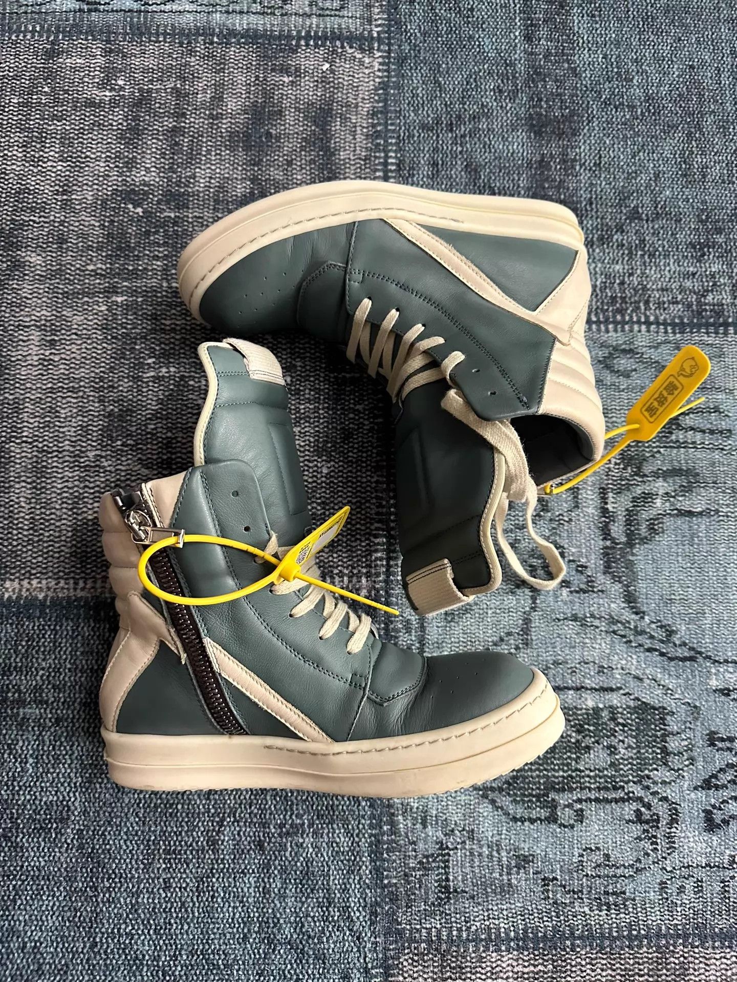 Rick Owens Rick Owens Triangle Mist Blue 37 Size US 6.5 / IT 36.5 - 2 Thumbnail