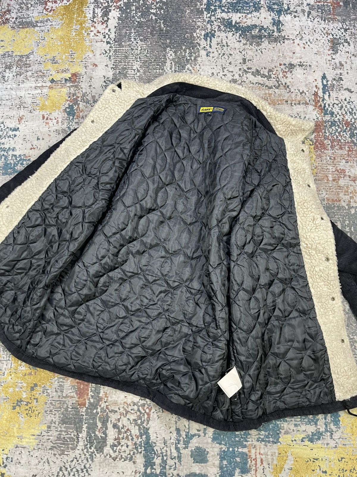 Xlarge Xlarge Corduroy Boa Sherpa Fleece Coach Jacket Size US S / EU 44-46 / 1 - 7 Thumbnail
