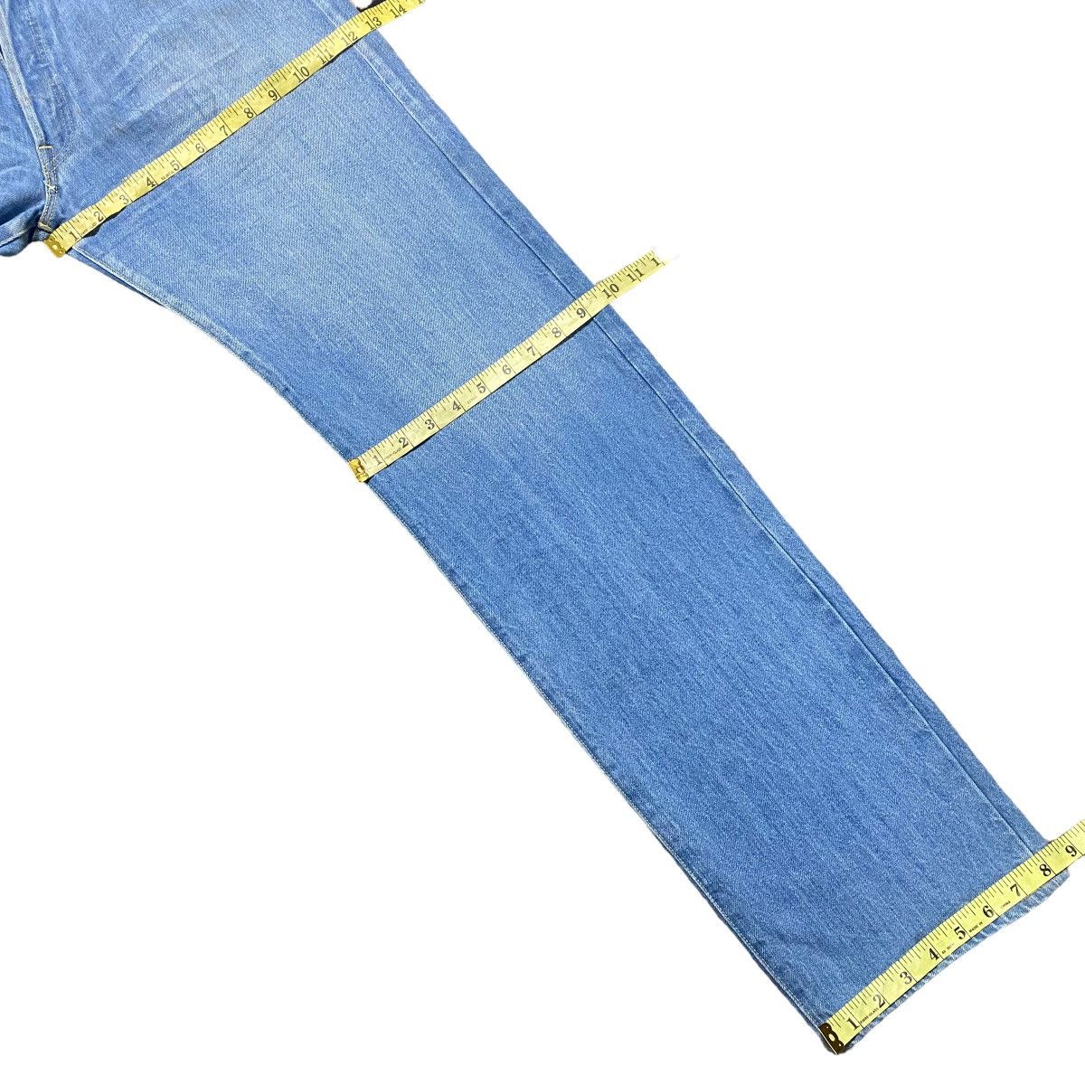 Iron Heart × Self Edge EARTH CULTURE Denim Selvedge Jeans Lot RR1011 Size US 32 / EU 48 - 18 Thumbnail