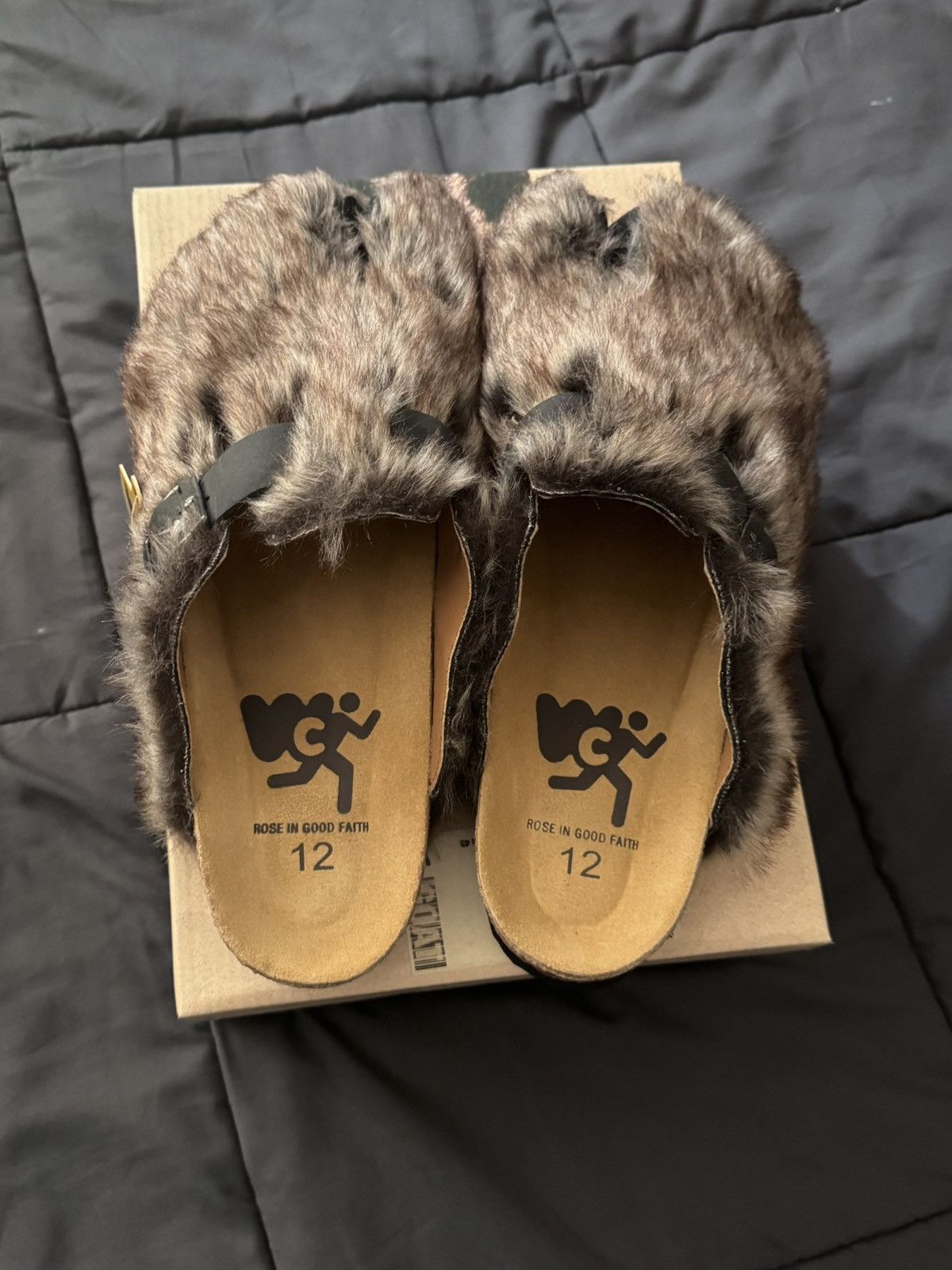 ROSE IN GOOD FAITH GOAT Tabi Mule Size US 12 / EU 45 - 1 Thumbnail