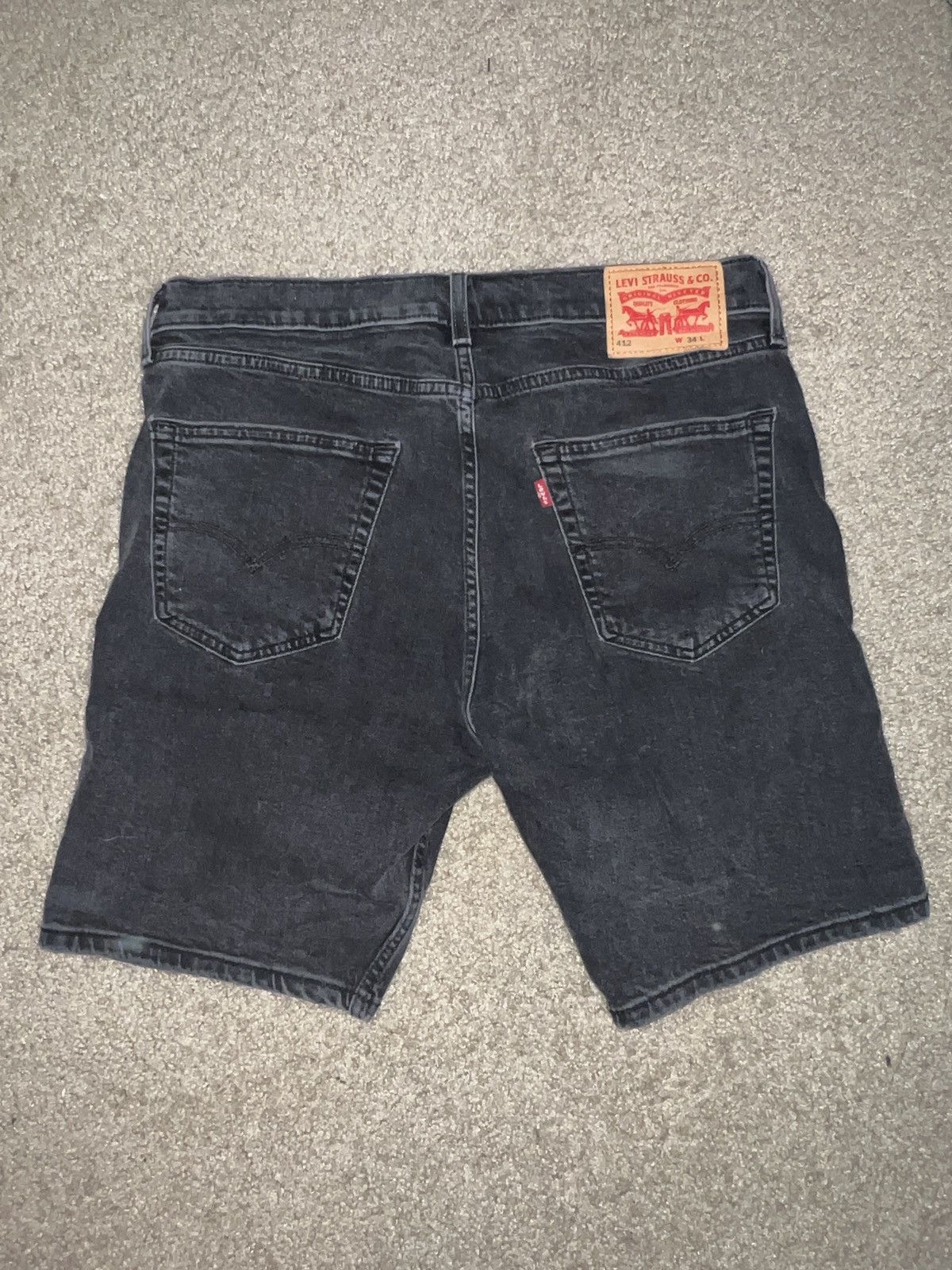 Levi's New Levi jorts black Size US 34 / EU 50 - 2 Thumbnail
