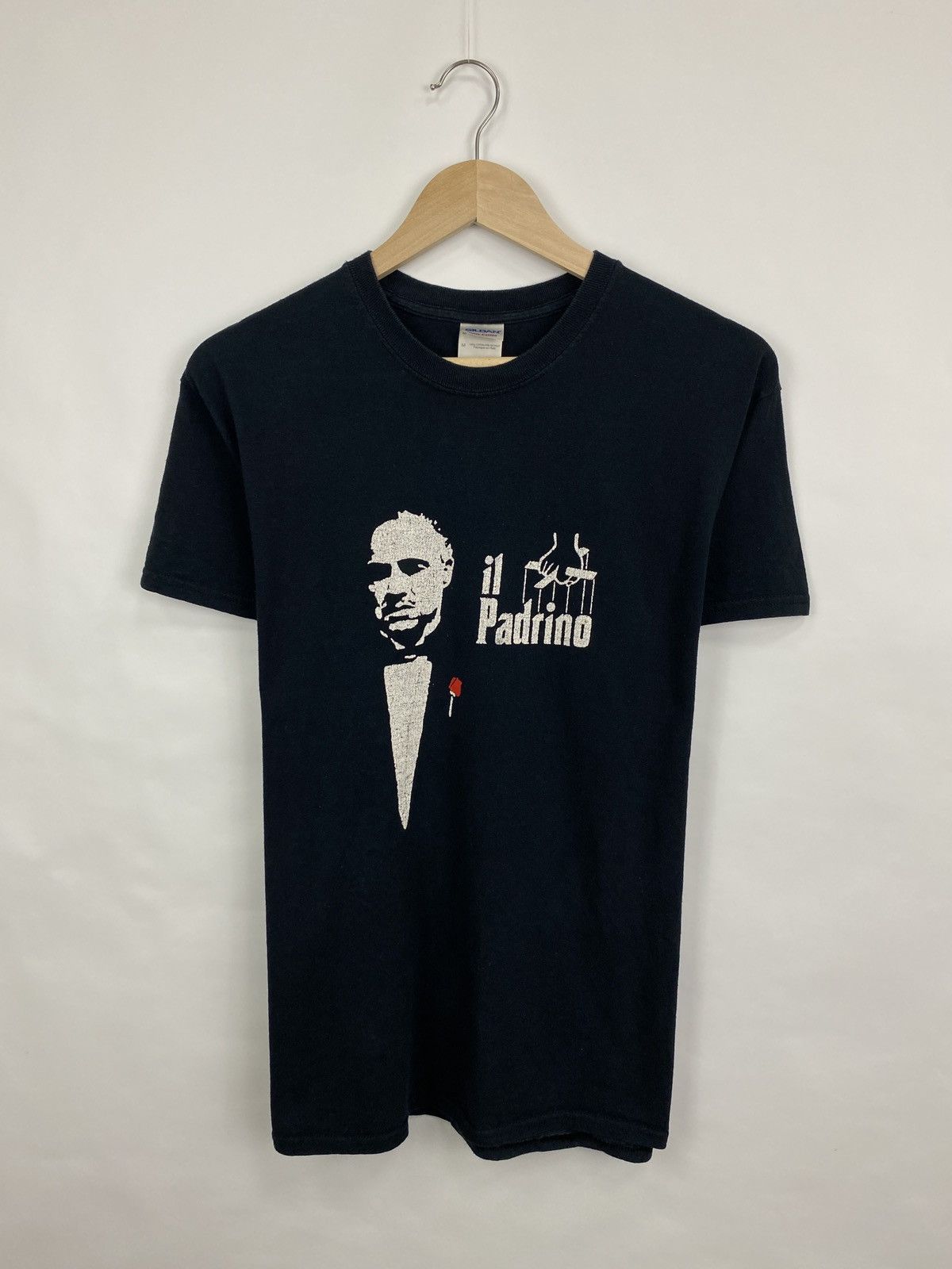 Gildan Vintage The Godfather IL Padrino Movie Retro T-Shirt Rare Size US M / EU 48-50 / 2 - 3 Thumbnail