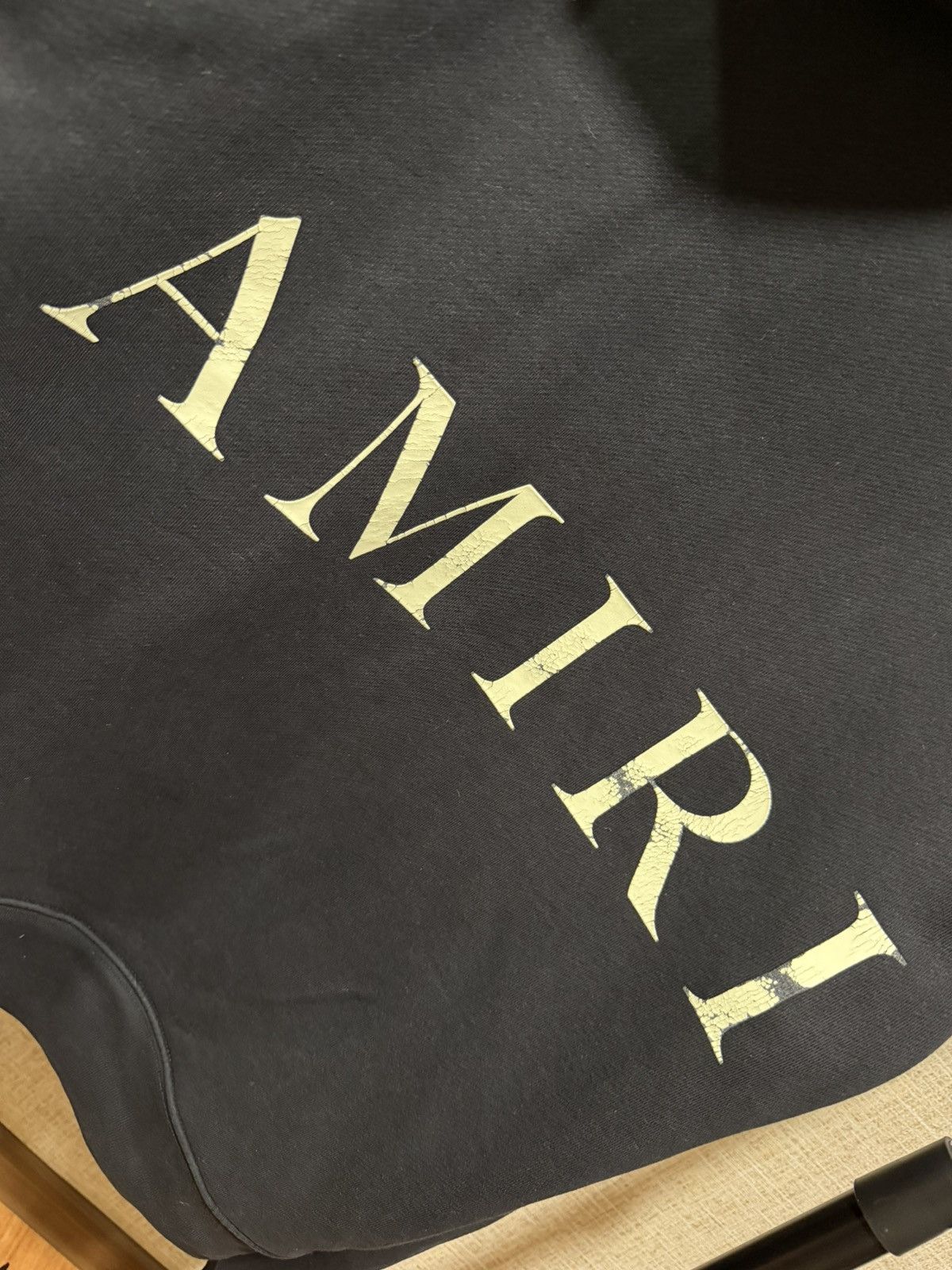 Amiri AMIRI LOGO BLACK HOODIE Size US L / EU 52-54 / 3 - 4 Thumbnail