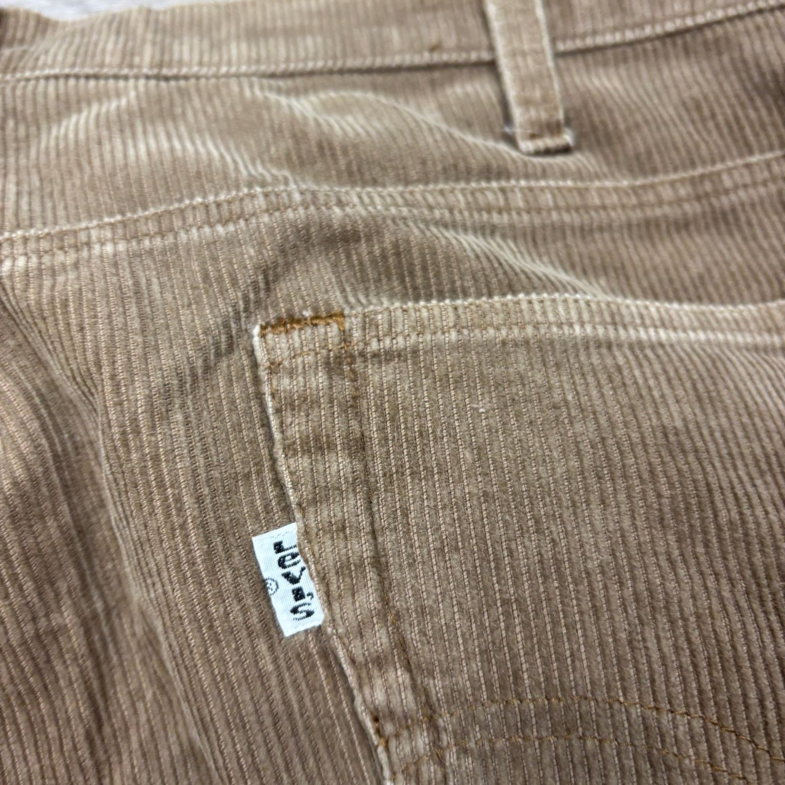 Levi's × Vintage Vintage 70s Levi's Corduroy Pants Talon Zipper Men's 35 x28 Size US 35 - 5 Thumbnail