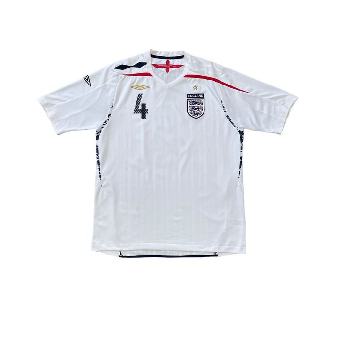 Umbro Umbro England Steven Gerrard 2007/09 Soccer Jersey | Grailed