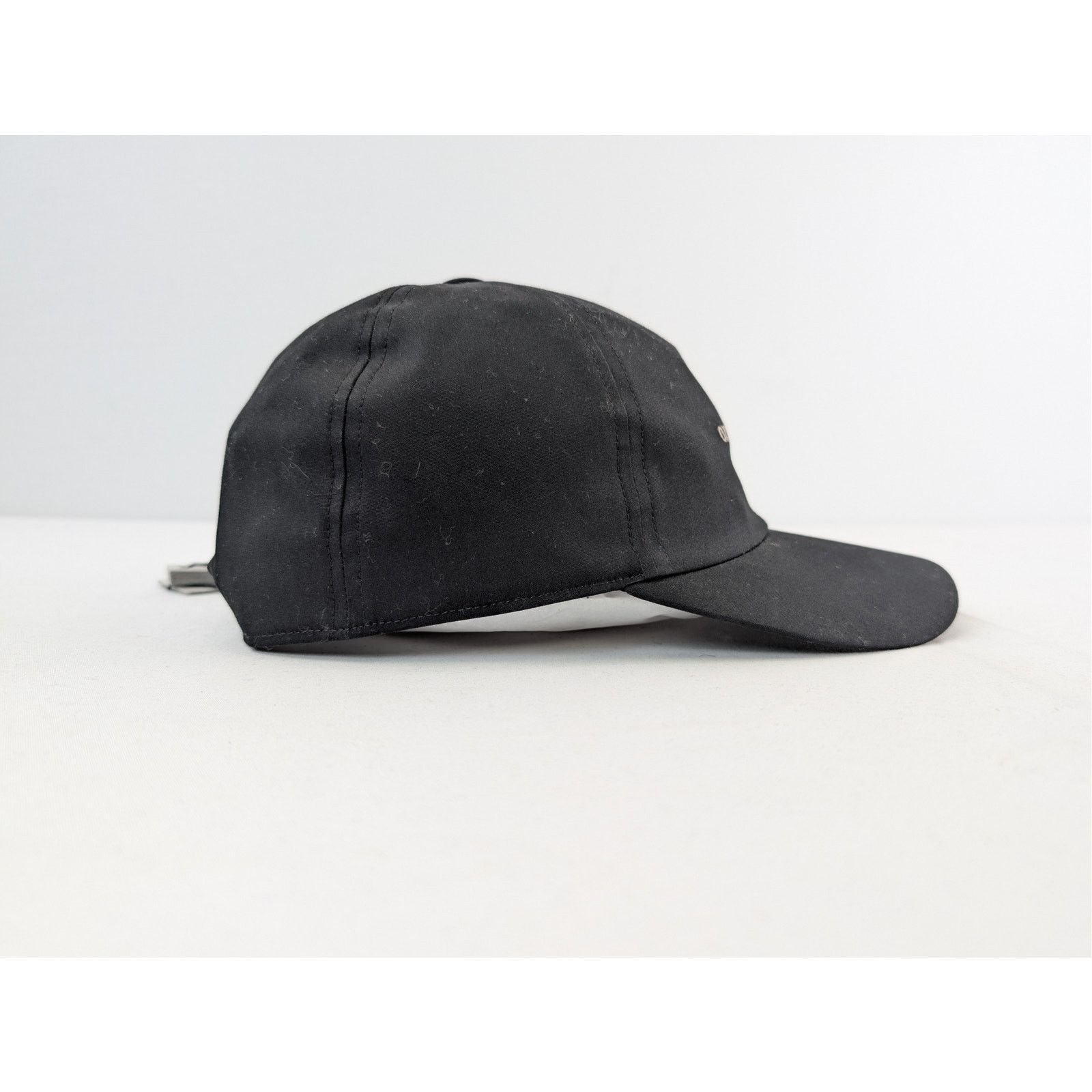 Rick Owens o1rshd1 Size: M / Logo Canvas Baseball Cap / Hat Black/Pearl Size ONE SIZE - 4 Thumbnail
