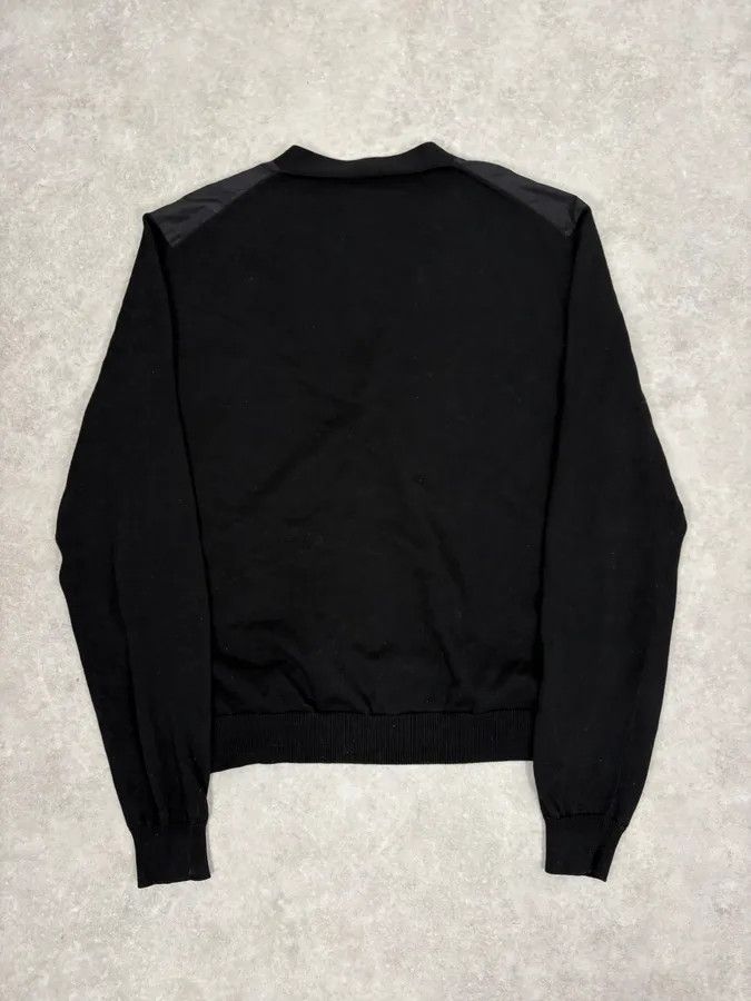 Prada SS2014 Prada Hybrid Black Minimalist Cardigan Size US XS / EU 42 / 0 - 7 Thumbnail