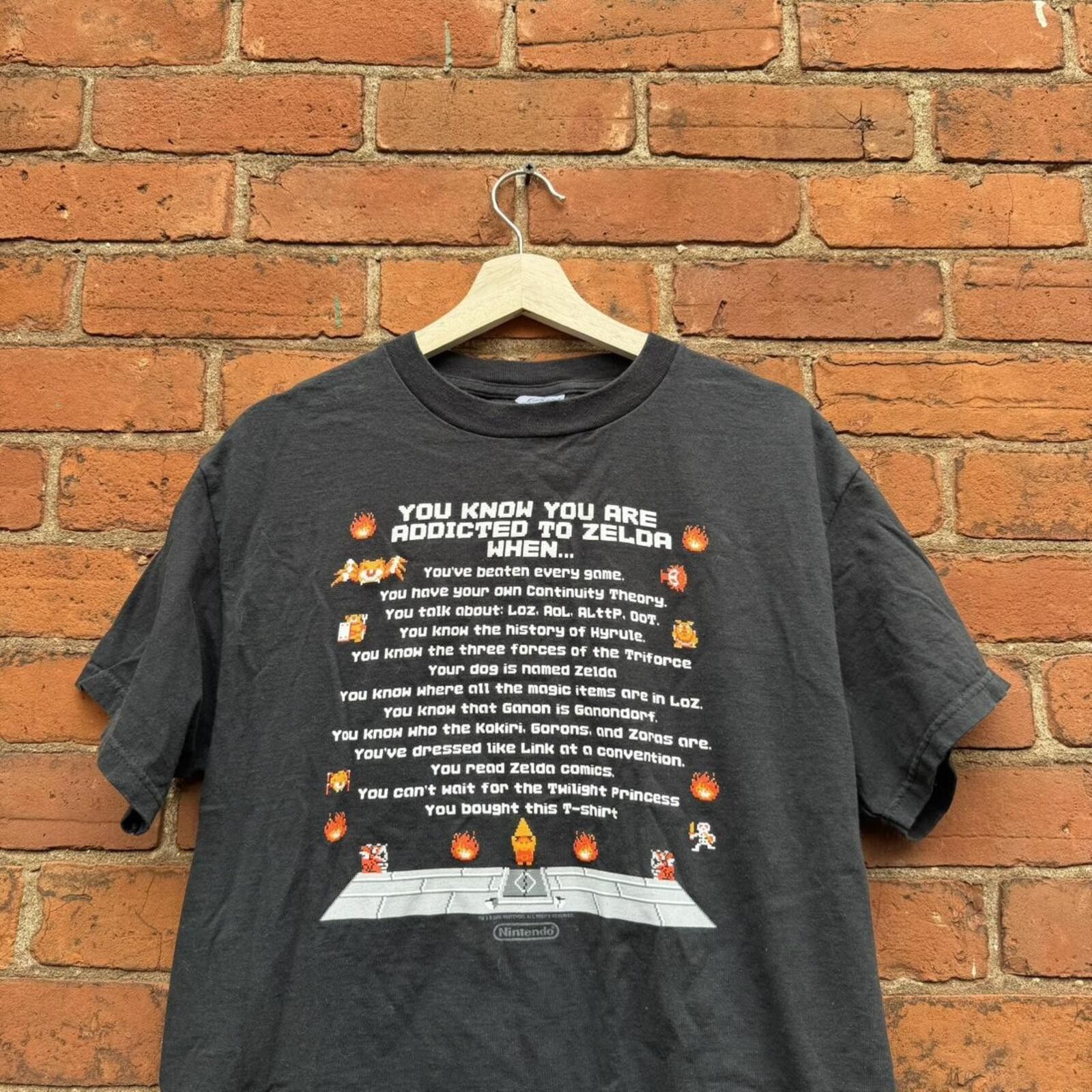Other Vintage you know your addicted to Zelda when t shirt 2005 L Size US L / EU 52-54 / 3 - 1 Thumbnail