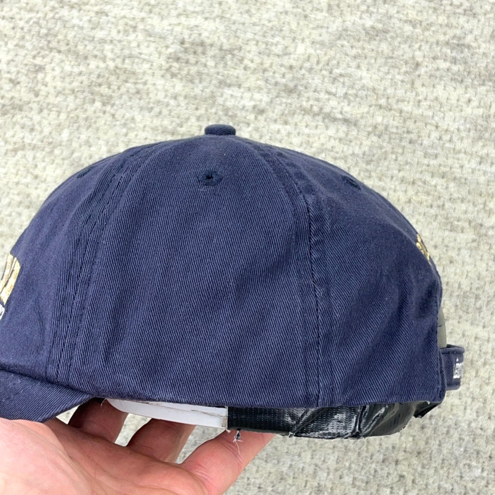 Aeropostale VINTAGE Aeropostale Hat Cap Strap Back Blue Twill Pittsburg Panthers Adult Size US 35 - 4 Thumbnail