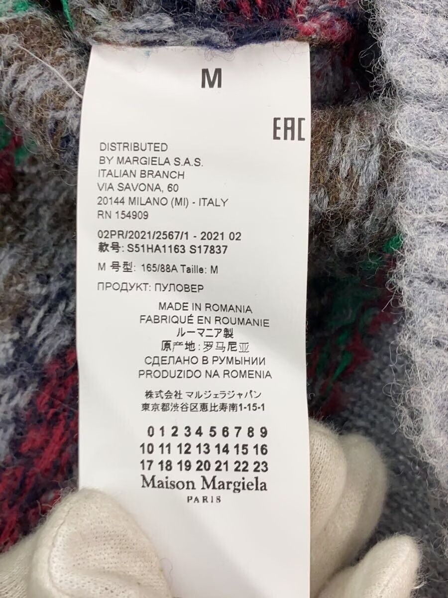 Maison Margiela Striped Pattern Wool Knit Sweater Size M / US 6-8 / IT 42-44 - 4 Thumbnail