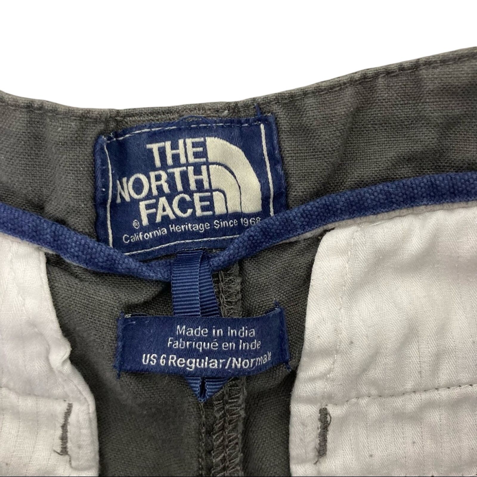 The North Face The North Face Gray Flat Front Shorts Sz 6 Size 28" / US 6 / IT 42 - 2 Thumbnail