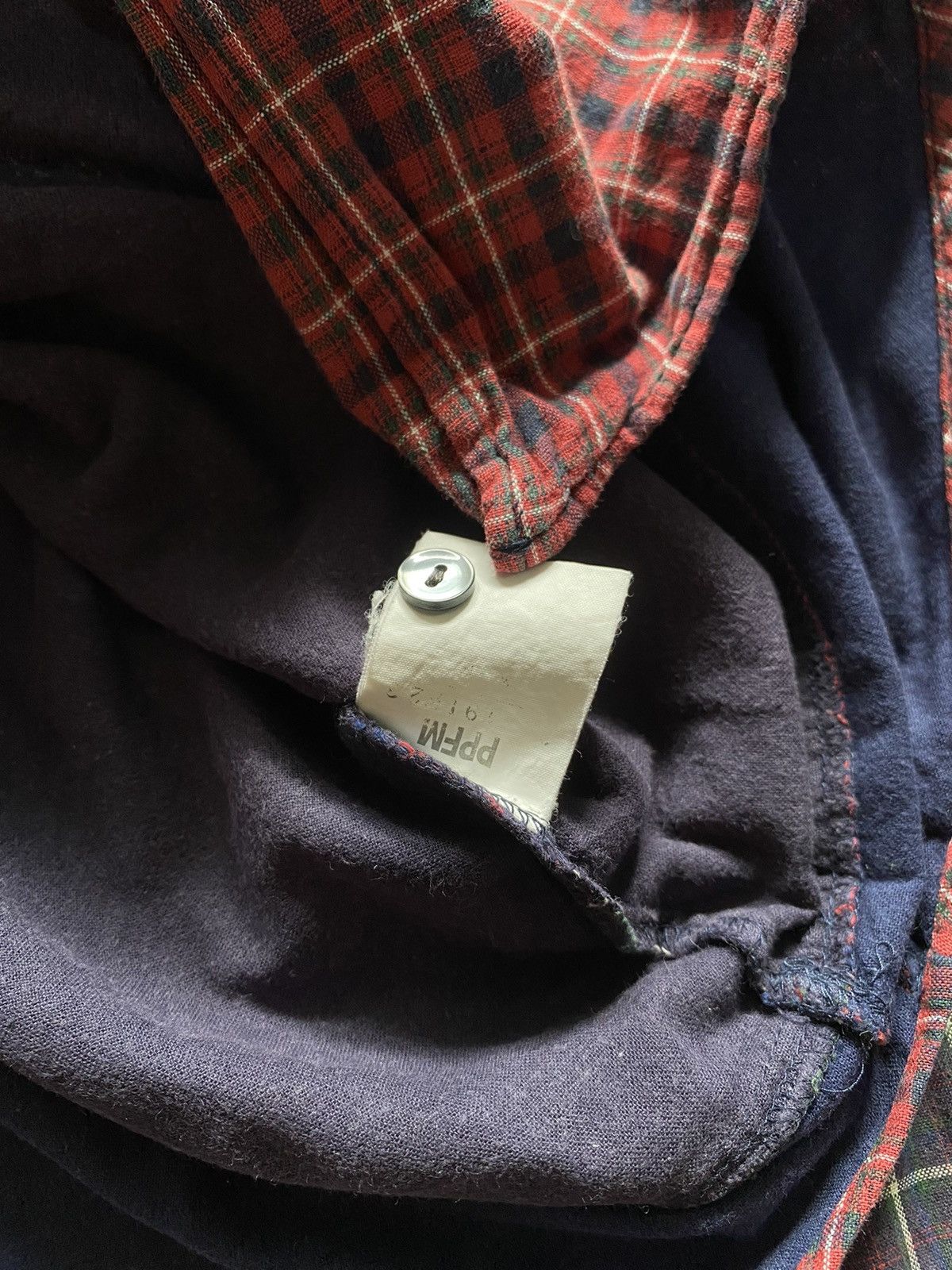 Japanese Brand × PPFM PPFM Plaid Button Junya Watanabe Style Size US M / EU 48-50 / 2 - 6 Thumbnail