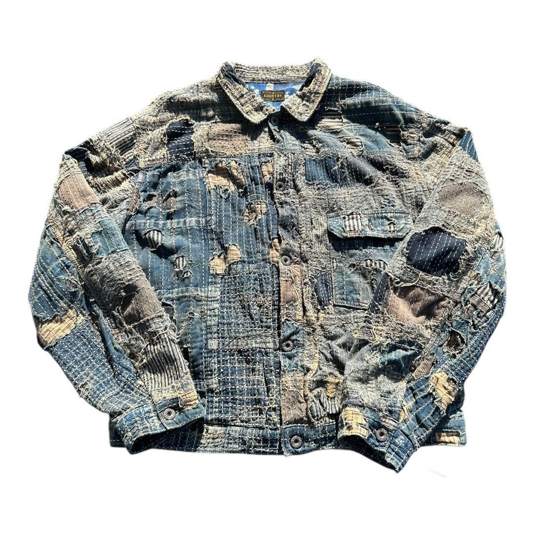 Kapital × Kapital Kountry Kapital Boro Denim Jacket (1st