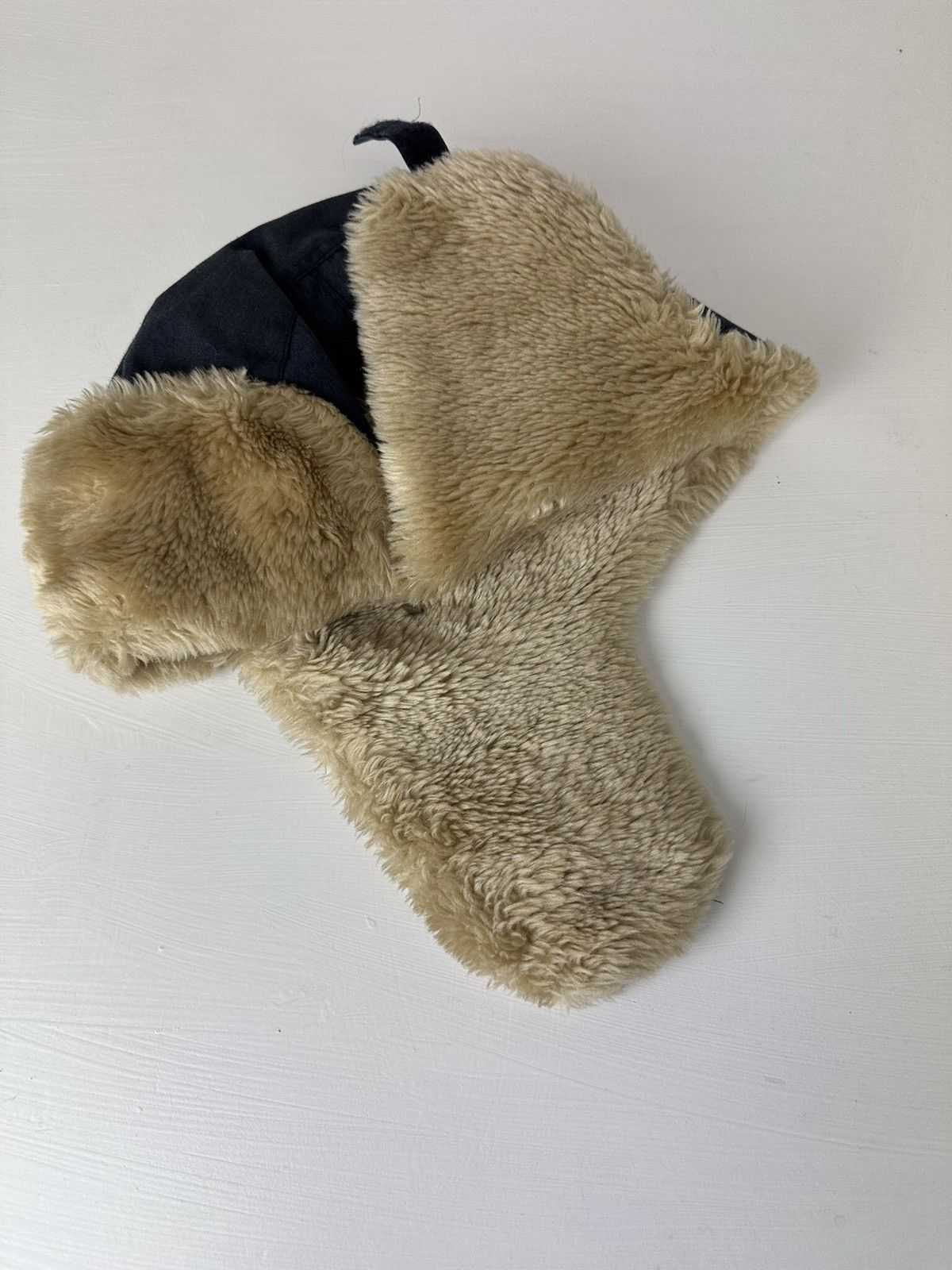 Hysteric Glamour × Vintage Crazy Y2K Mohair Fuzzy Hat Ushanka Punk Winter Size ONE SIZE - 4 Thumbnail