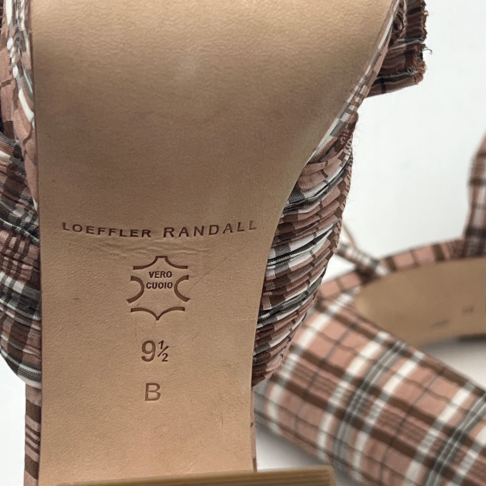 Loeffler Randall Loeffler Randall Natalia Plaid Platform Bow Heels Size US 9.5 / IT 39.5 - 3 Thumbnail