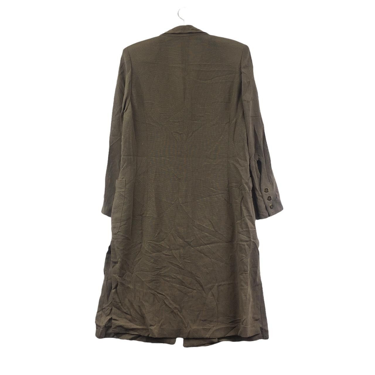 Vintage Vtg 80’ PACO RABBANE PARIS Creation Minimalist Brown Parka Size S / US 4 / IT 40 - 4 Thumbnail