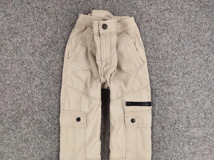 Japanese Brand Vintage 90's Cargo Pants Travis Scott Japan Pocket Beige Size US 34 / EU 50 - 3 Thumbnail