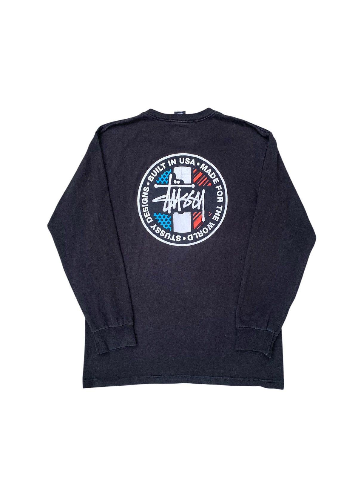 Stussy Stussy Design Logo Longsleeve Tee Size US M / EU 48-50 / 2 - 4 Thumbnail