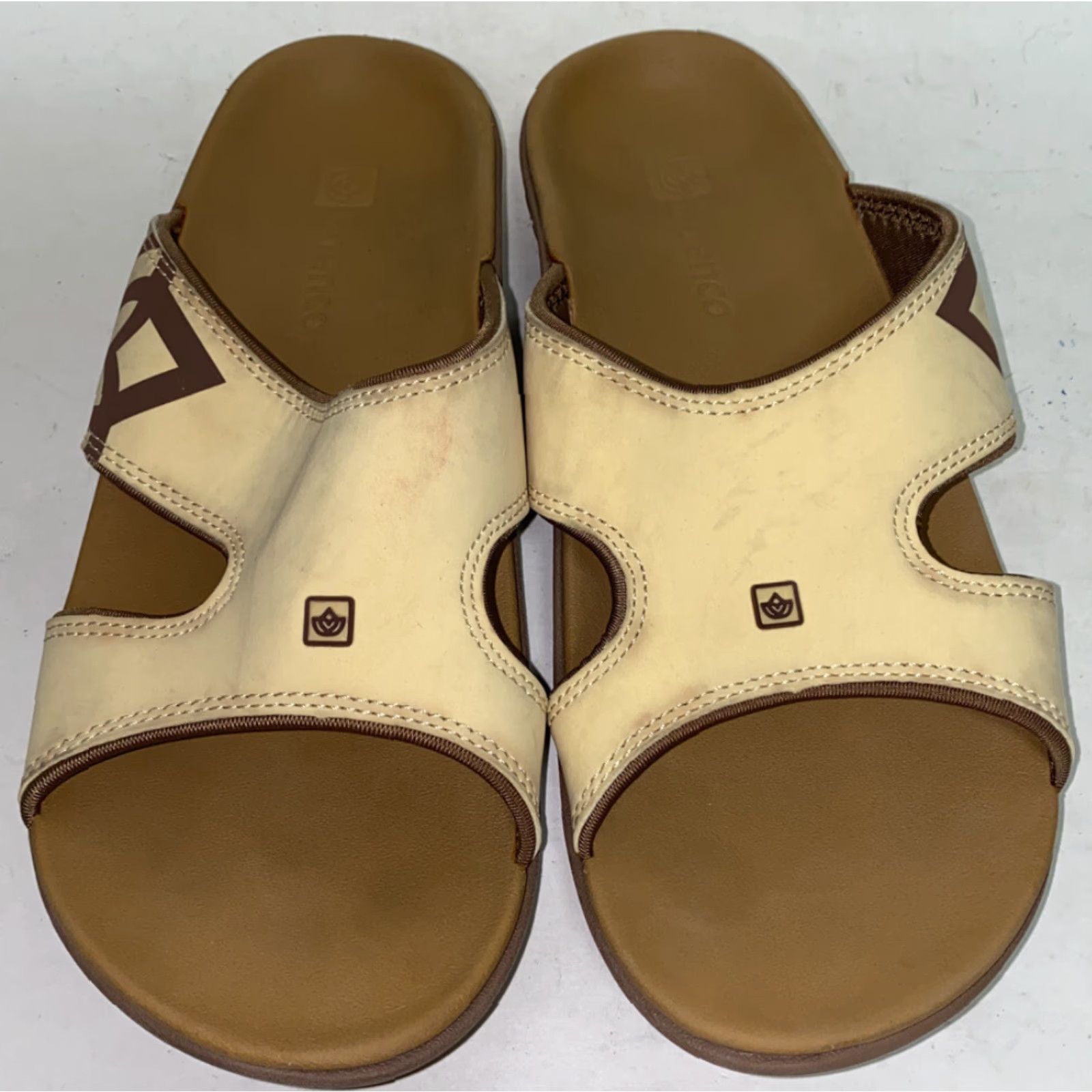 Vintage Spenco Womens Beige Lightweight Sandals Size 10 Size US 10 / IT 40 - 3 Thumbnail