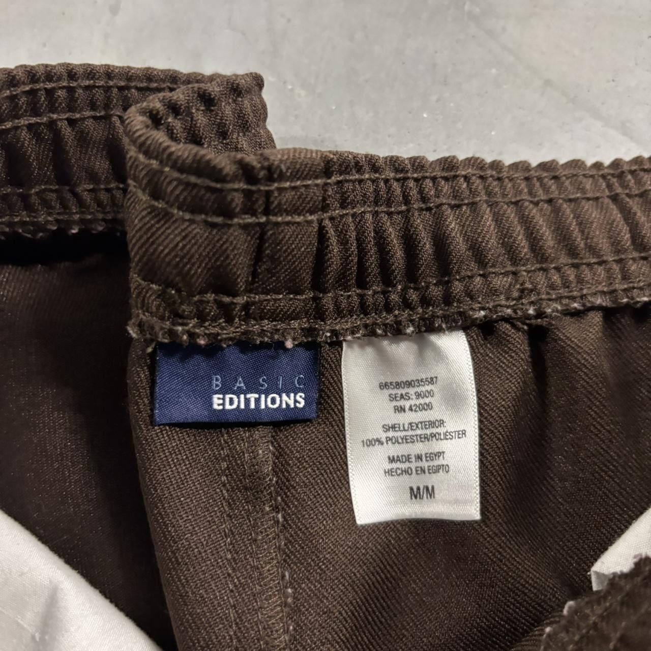 Vintage Crazy Vintage Y2K/2000s Baggy Brown Essential Loose Fit Skater Pants! Size M Size US 32 / EU 48 - 6 Thumbnail