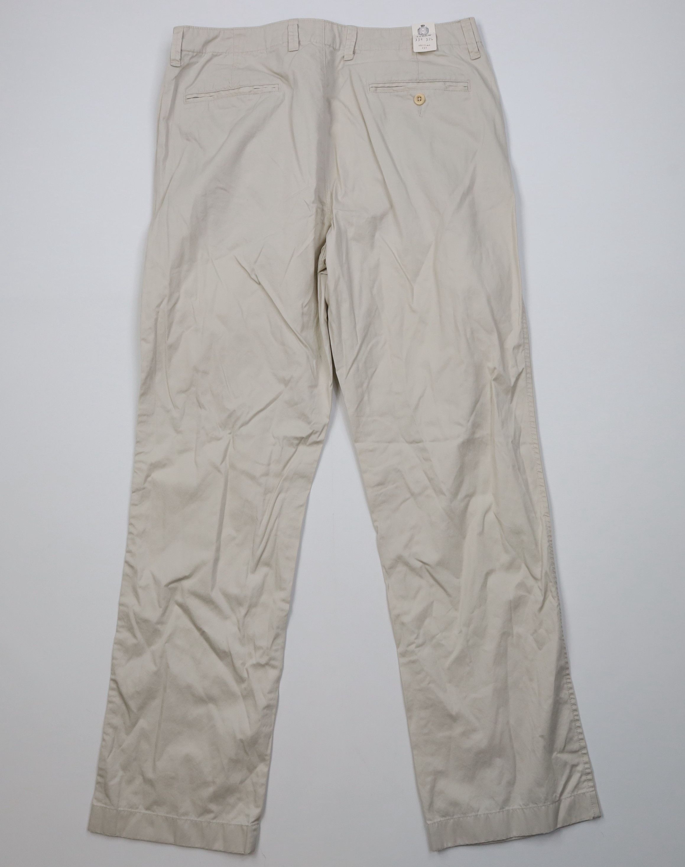 J.Crew Deadstock Vintage Y2K J Crew Fit Chino Pants Trousers Cotton Size US 33 - 8 Thumbnail