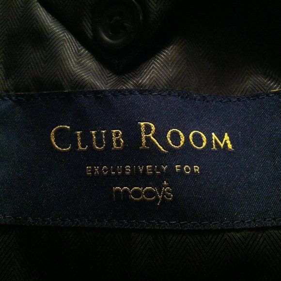 Club Room CLUB ROOM MEN'S 72%WOOL 20%SILK SPORT JACKET BLAZER SIZE:48R Size 48R - 6 Thumbnail