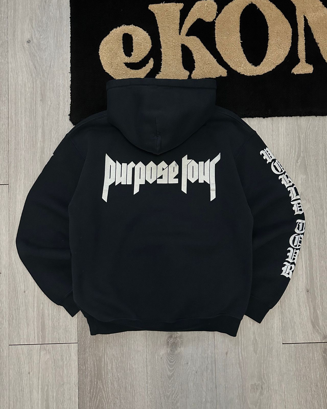 Gildan × Justin Bieber 2015 Justin Bieber Purpose World Tour Staff Hoodie - Medium Size US M / EU 48-50 / 2 - 2 Thumbnail