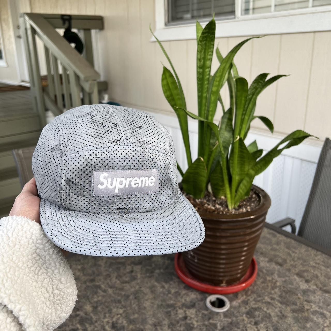 Supreme × Vintage Supreme SS16 Perforated Reflective Camp Cap Grey 3M Size ONE SIZE - 1 Thumbnail