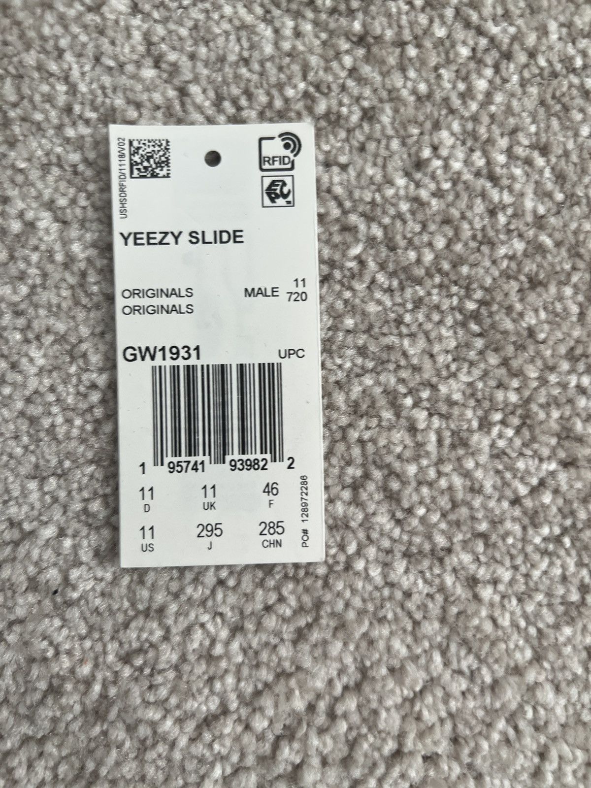Adidas Adidas yeezy slides ochre Size US 11 / EU 44 - 7 Thumbnail