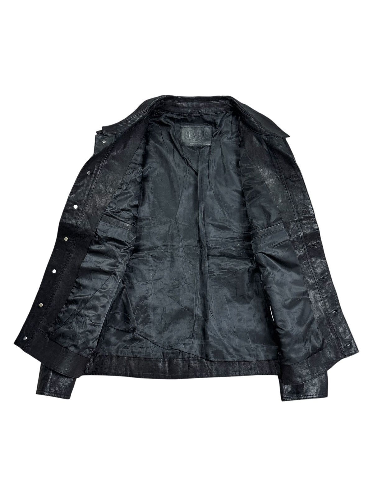 JACKROSE Archive Collars - Skull Button Western Leather Jacket Size US M / EU 48-50 / 2 - 3 Thumbnail