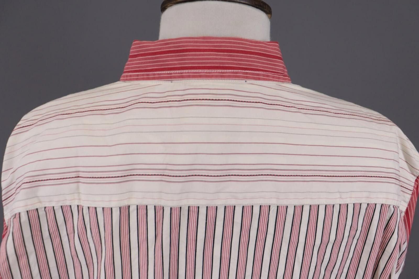 Designer Le Jean Marithe Francois Girbaud Patched Shirt Size USA 36 Size M / US 6-8 / IT 42-44 - 11 Thumbnail
