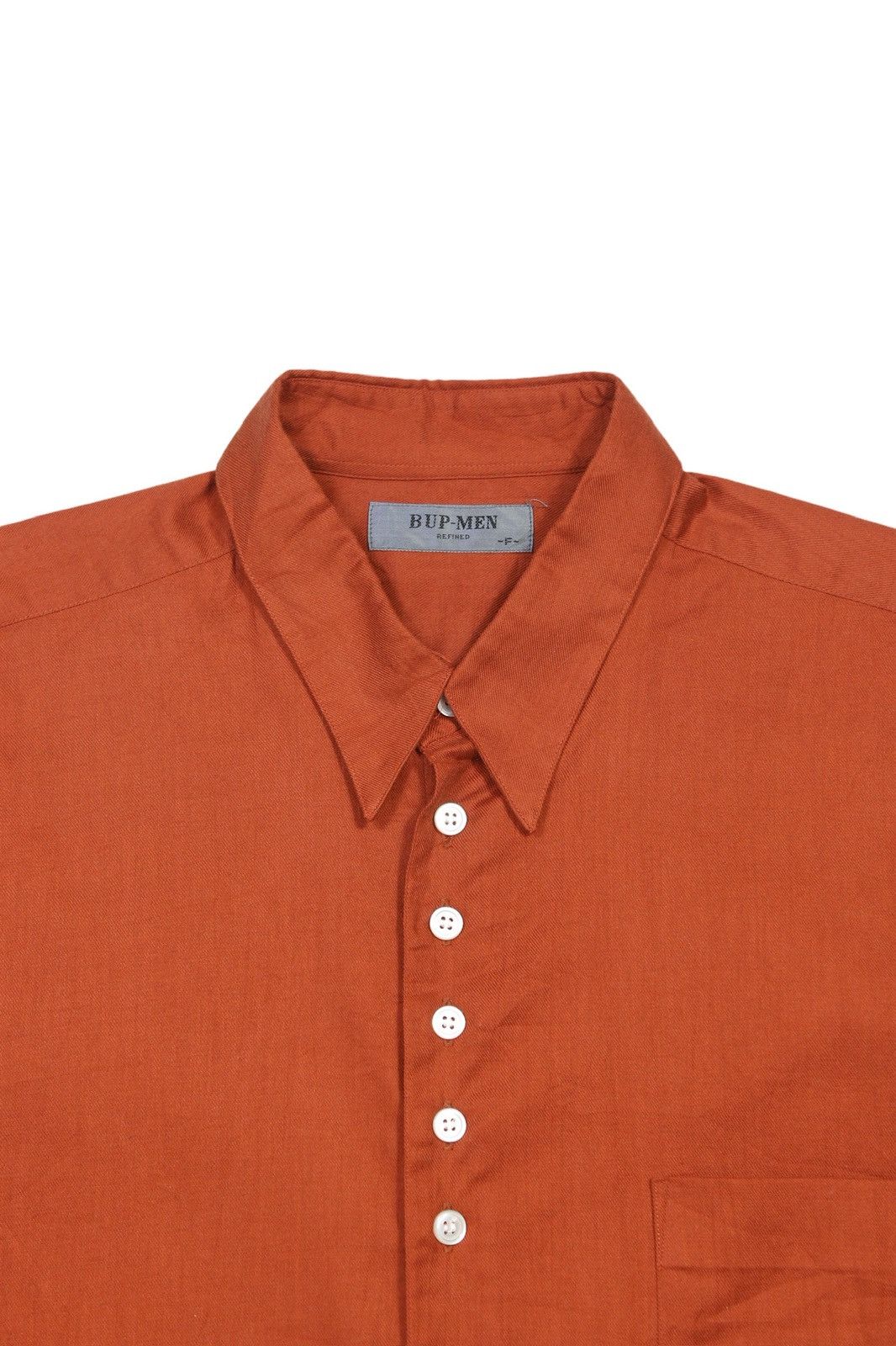 Japanese Brand 2000s BUP-MEN REFINED MULTI BUTTON SHIRT Size US L / EU 52-54 / 3 - 3 Thumbnail