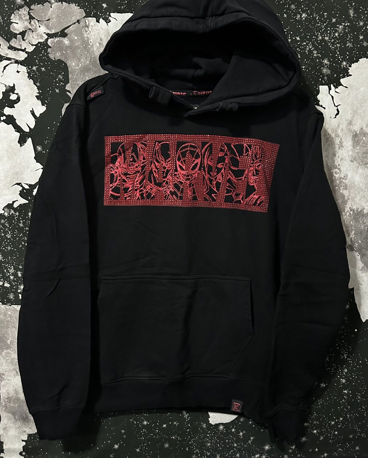 Marvel Comics Marvel Superhero Rhinestone Pullover Hoodie Size US M / EU 48-50 / 2 - 1 Thumbnail