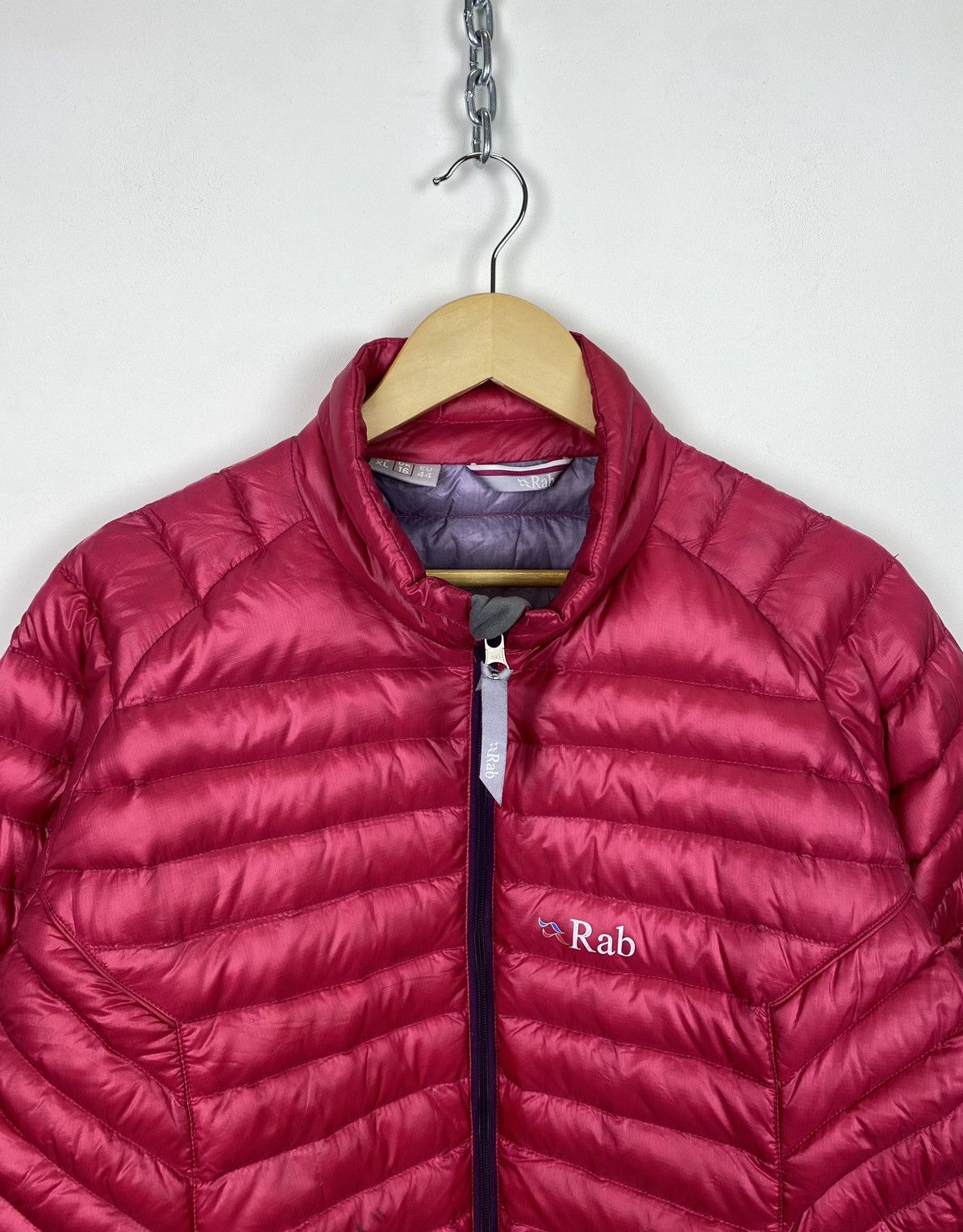 Rab × Vintage Rab Ladies Wmns Microlight Jacket Full Zip Down Pertex XL Size XL / US 12-14 / IT 48-50 - 2 Thumbnail