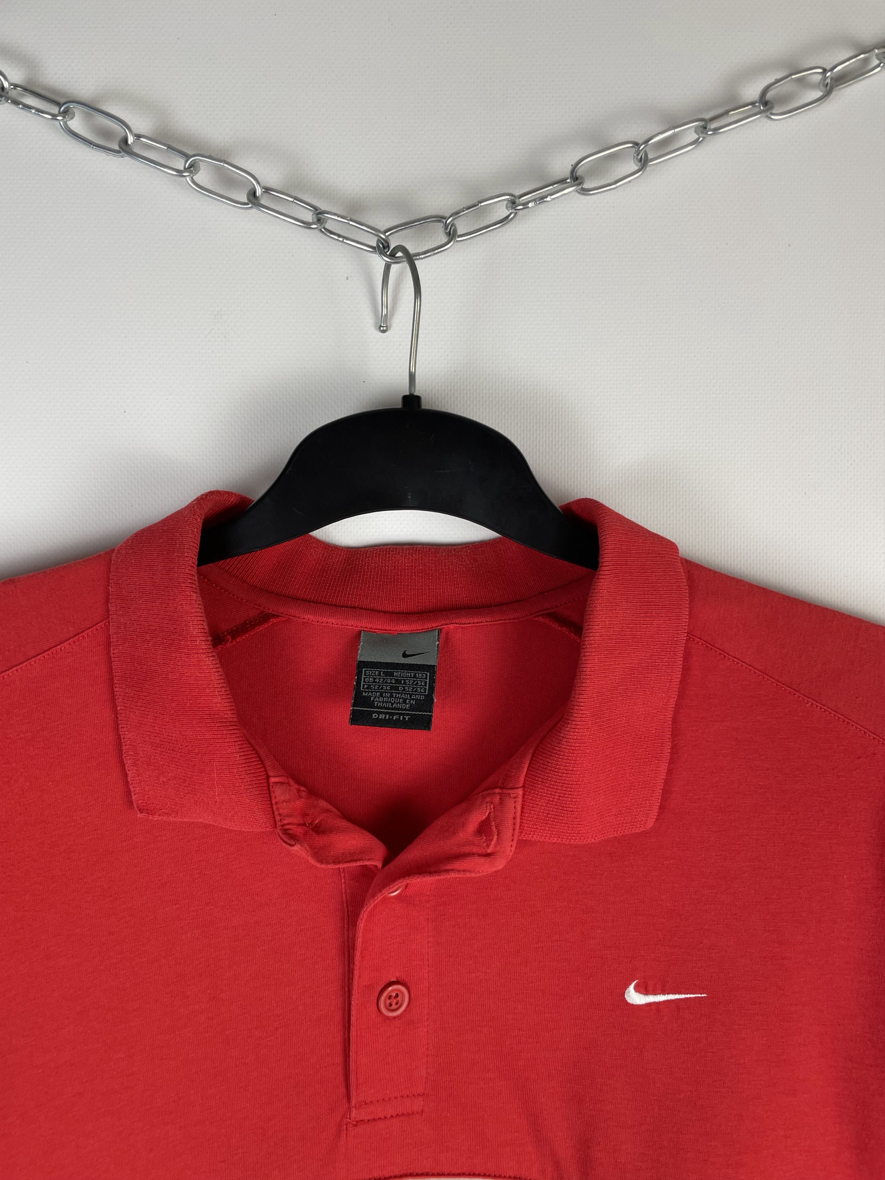 Nike × Vintage Vintage Nike Polo Shirt Size US L / EU 52-54 / 3 - 4 Thumbnail
