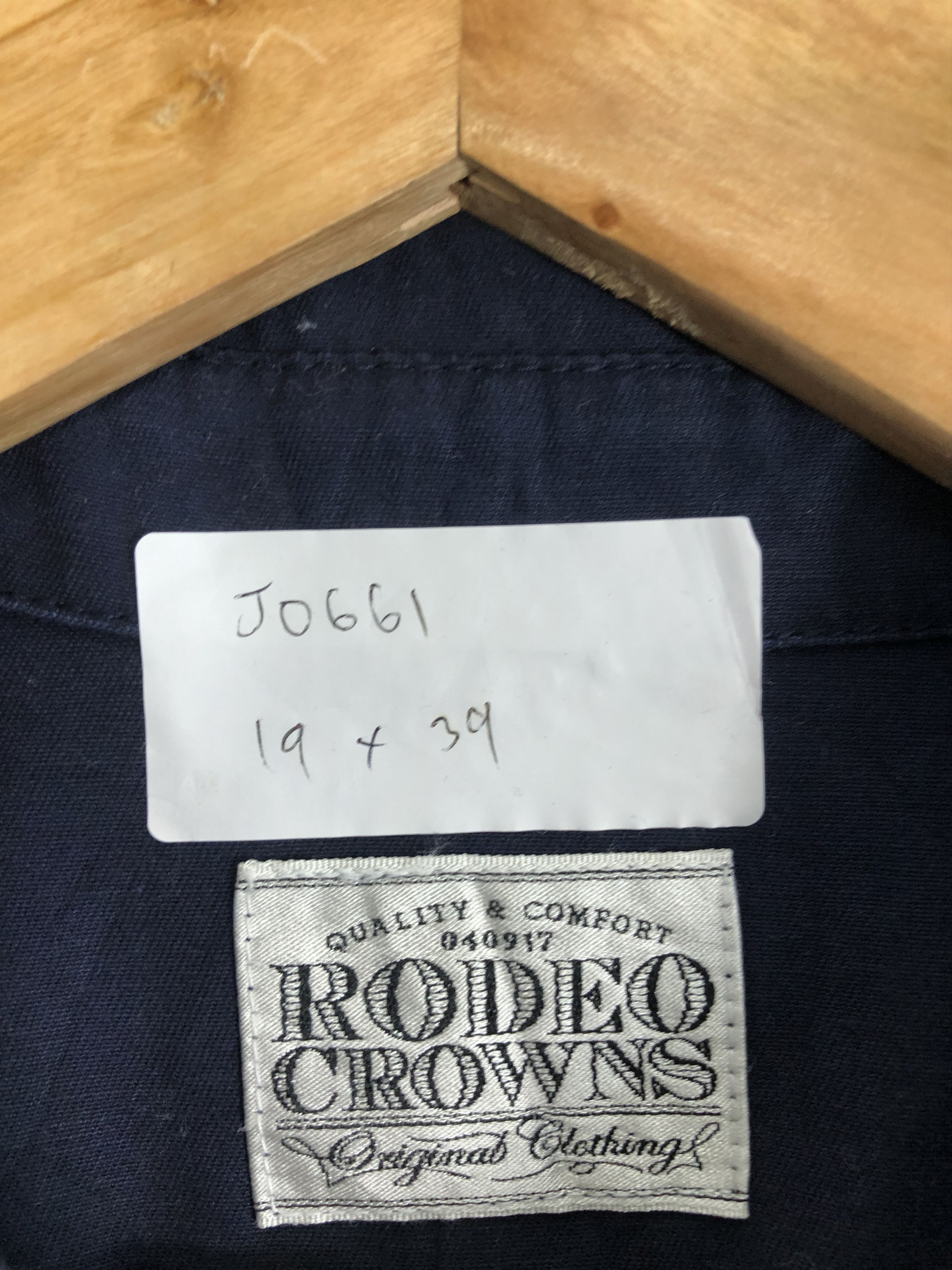 Vintage Vintage Us Army Blue Denim Jacket J0661 Size US M / EU 48-50 / 2 - 13 Thumbnail