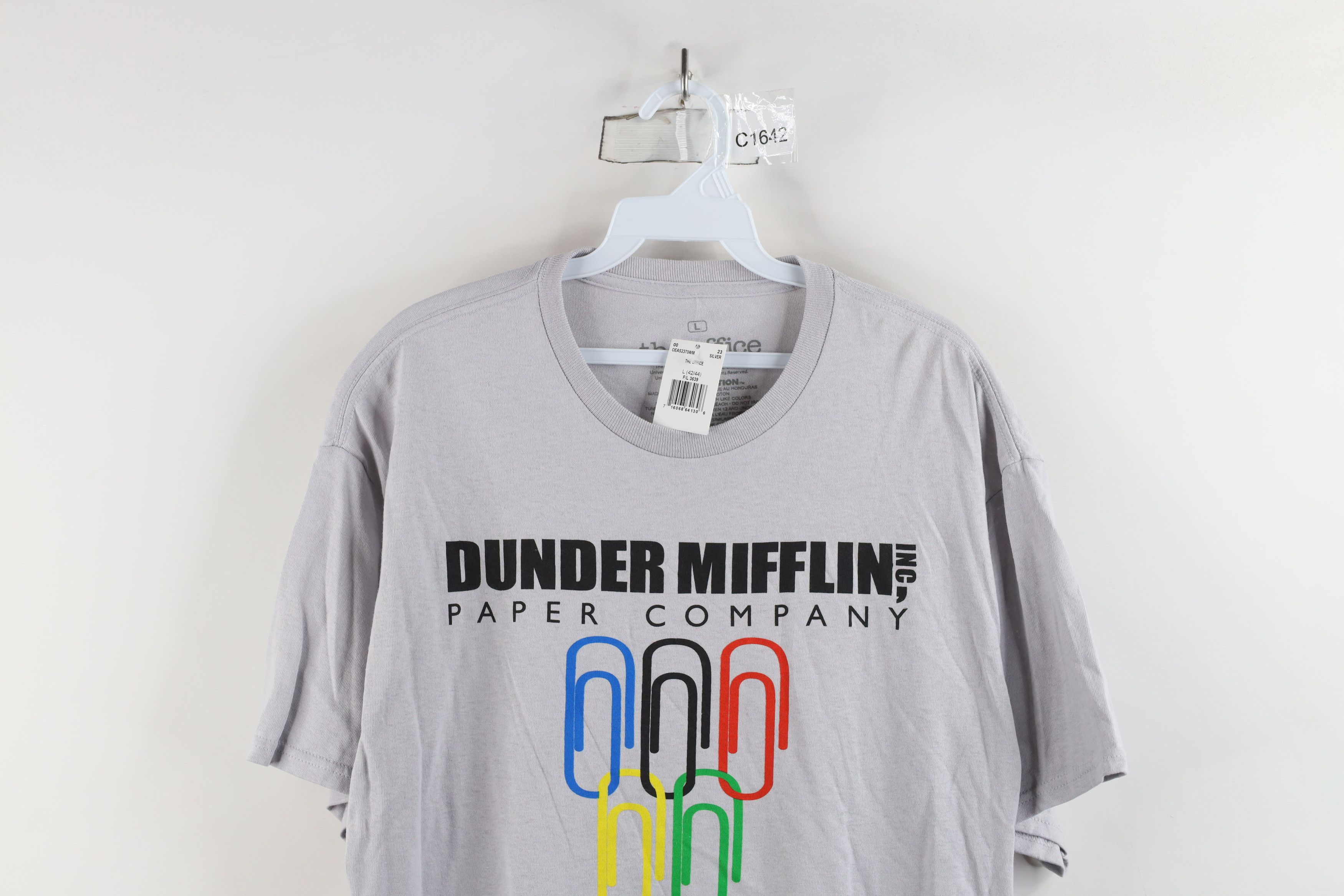 Vintage Deadstock Y2K The Office Spell Office Olympiad T-Shirt Gray Size US L / EU 52-54 / 3 - 2 Thumbnail