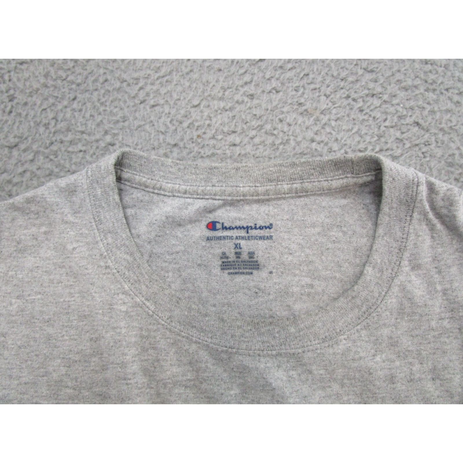 Champion Champion UNC Dad Papa Bear Shirt XL Gray Mens T-Shirt Short Sleeve Baseball University of Northern Colorado 90s? Size US XL / EU 56 / 4 - 3 Thumbnail