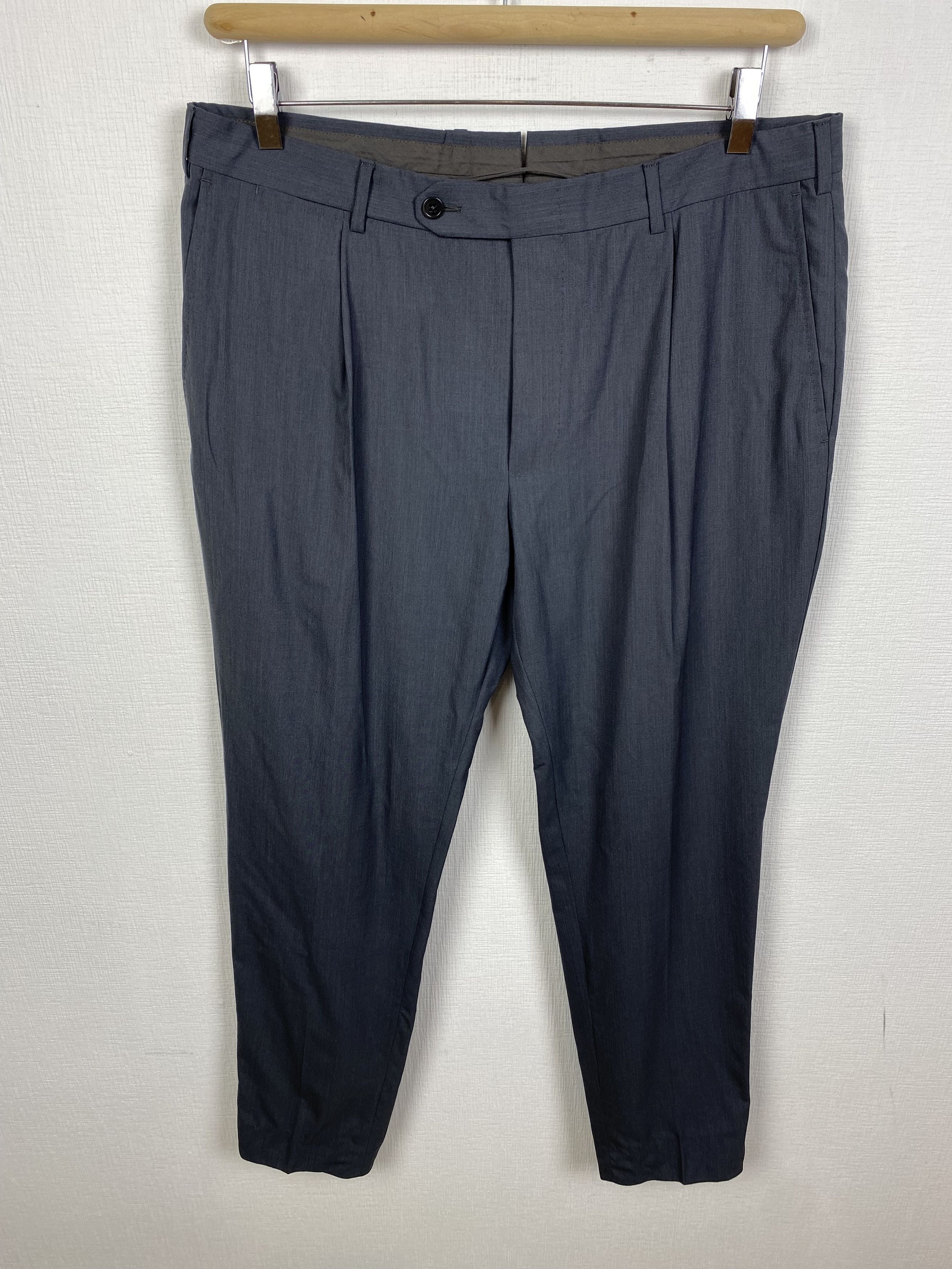 Ermenegildo Zegna Ermenegildo Zegna Wool Men Dress Pants size 52 Size US 36 / EU 52 - 1 Thumbnail