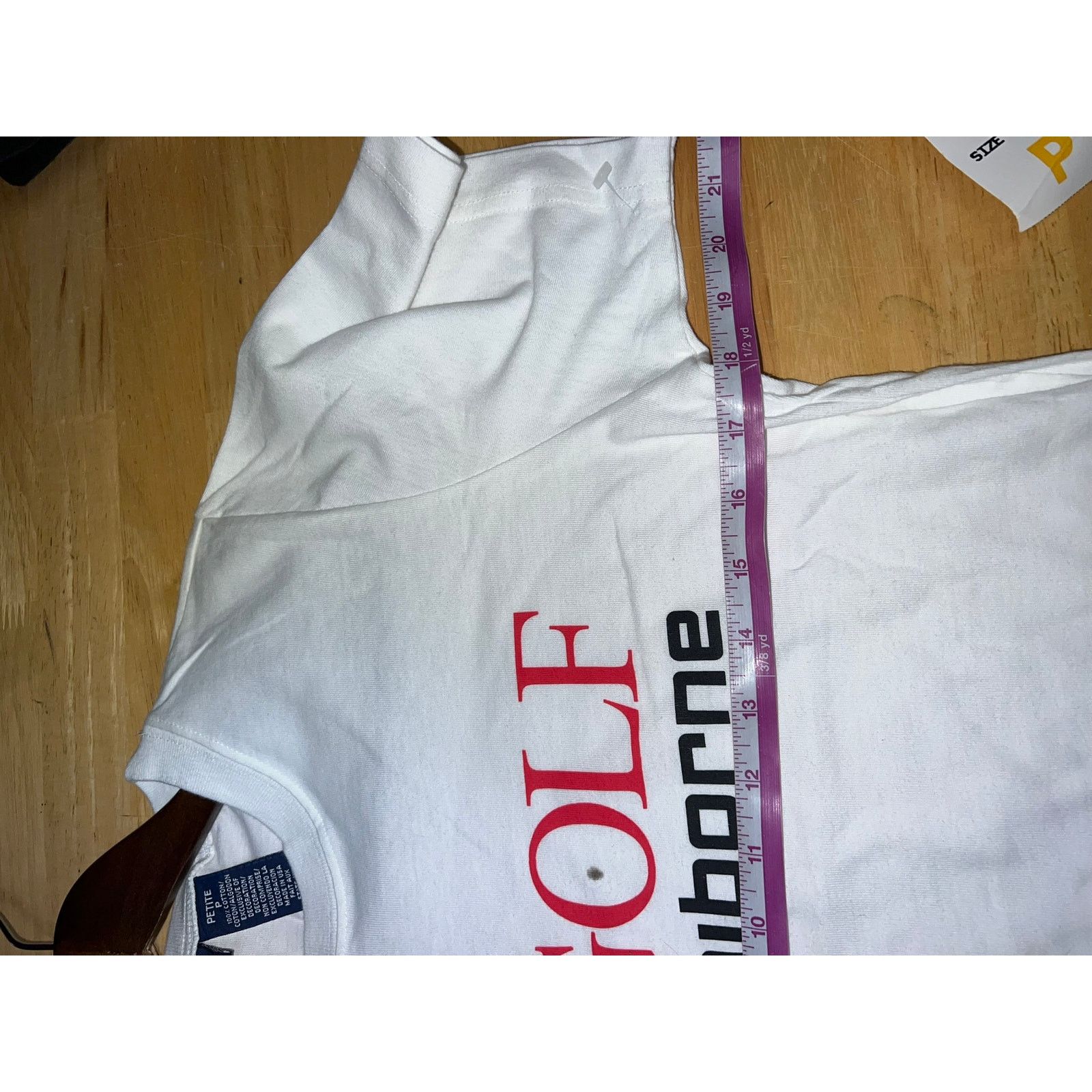Liz Claiborne Womens Liz Sport Top Lizgolf Golf Claiborne Tee Stained P Size S / US 4 / IT 40 - 8 Thumbnail