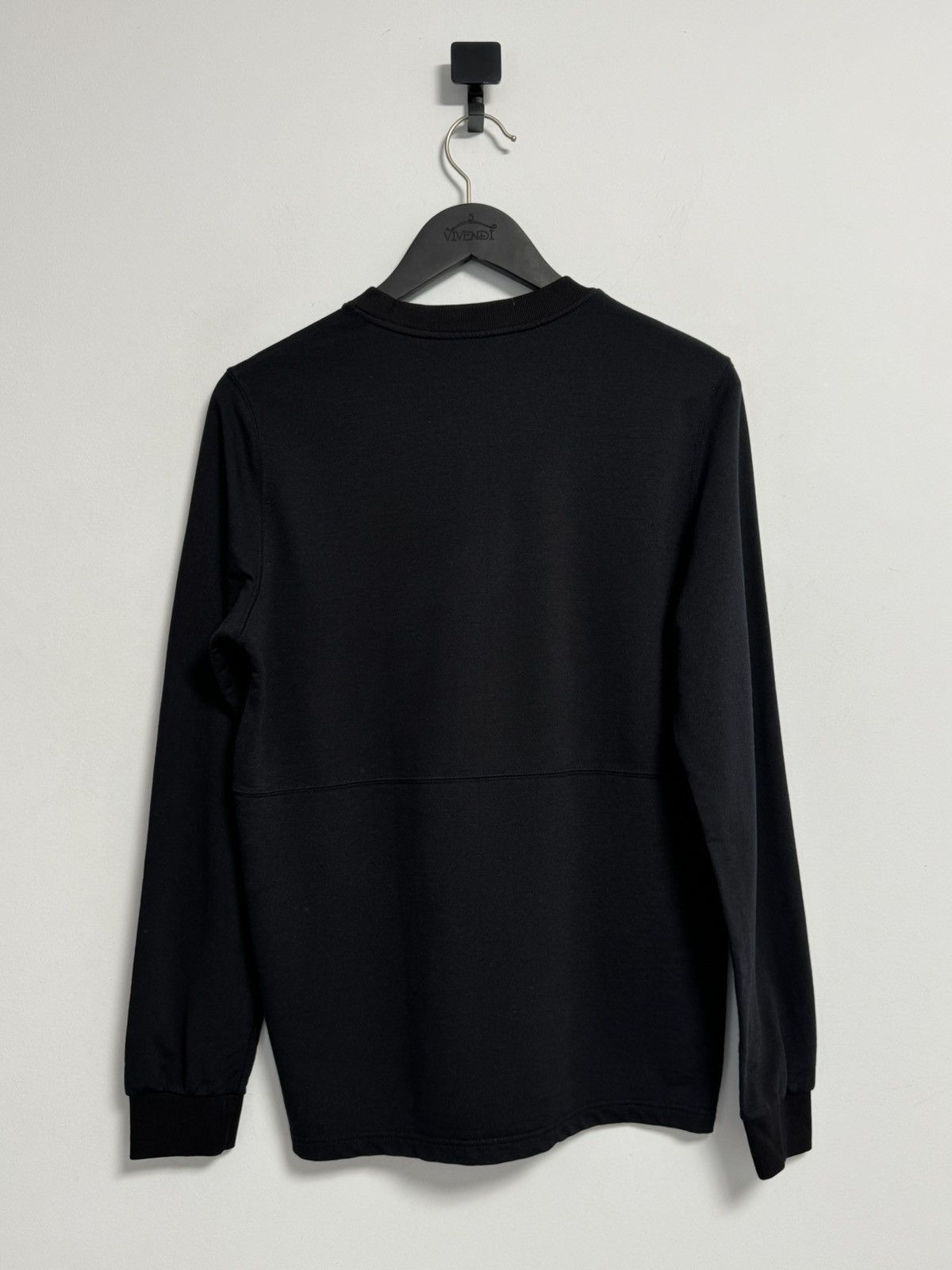 Dolce & Gabbana Dolce & Gabbana Athletic Black Long Sleeve Crew Neck Shirt Size US M / EU 48-50 / 2 - 11 Thumbnail