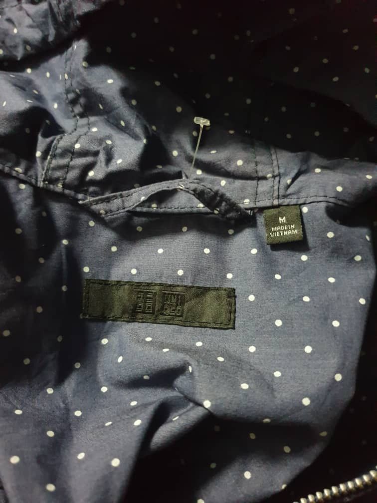 Japanese Brand 💥Uniqlo polcadot hoodie jacket Size US M / EU 48-50 / 2 - 2 Thumbnail