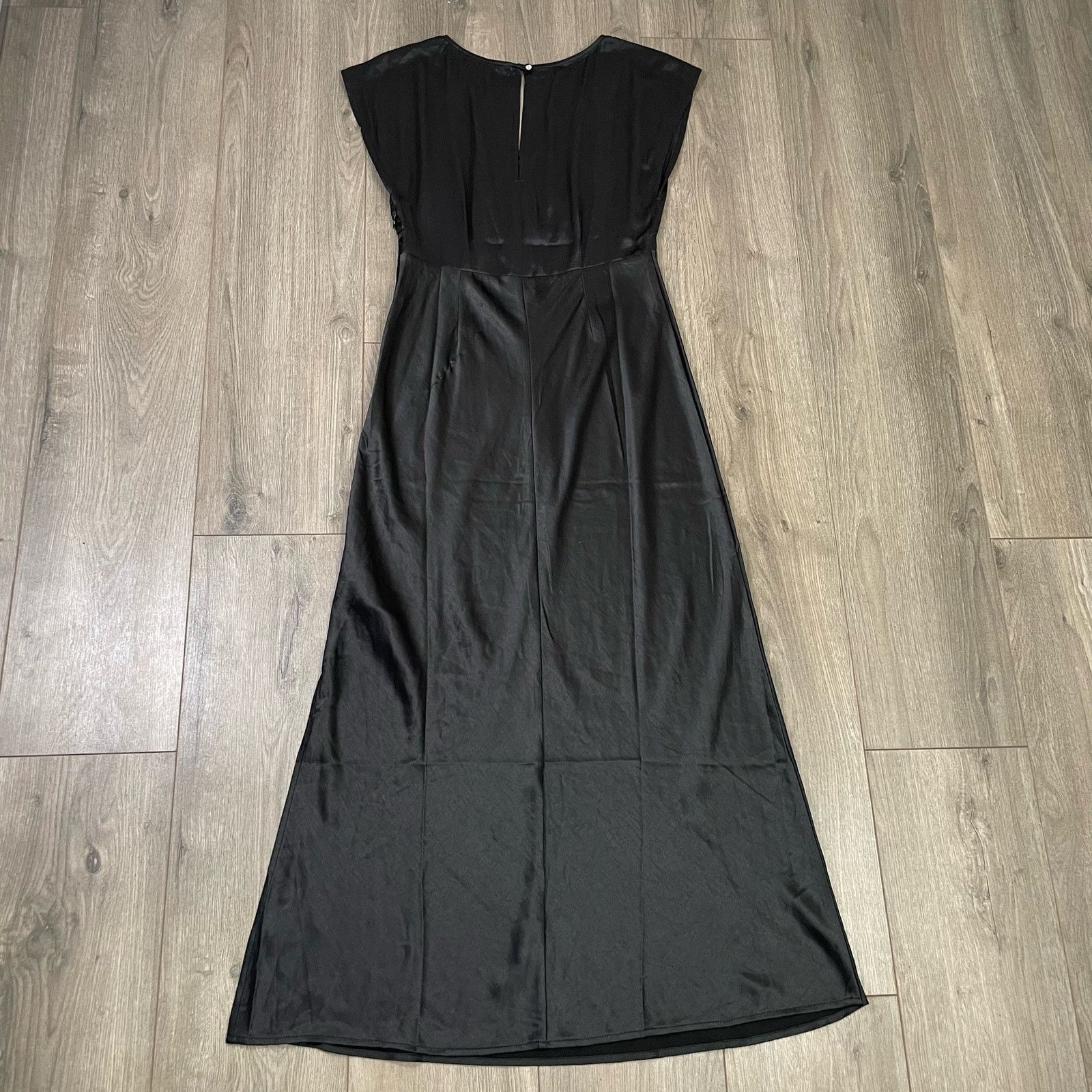Madewell Madewell Belinda Wide V Neck Midi Side Slit Dress US Women 2 Size XS / US 0-2 / IT 36-38 - 3 Thumbnail
